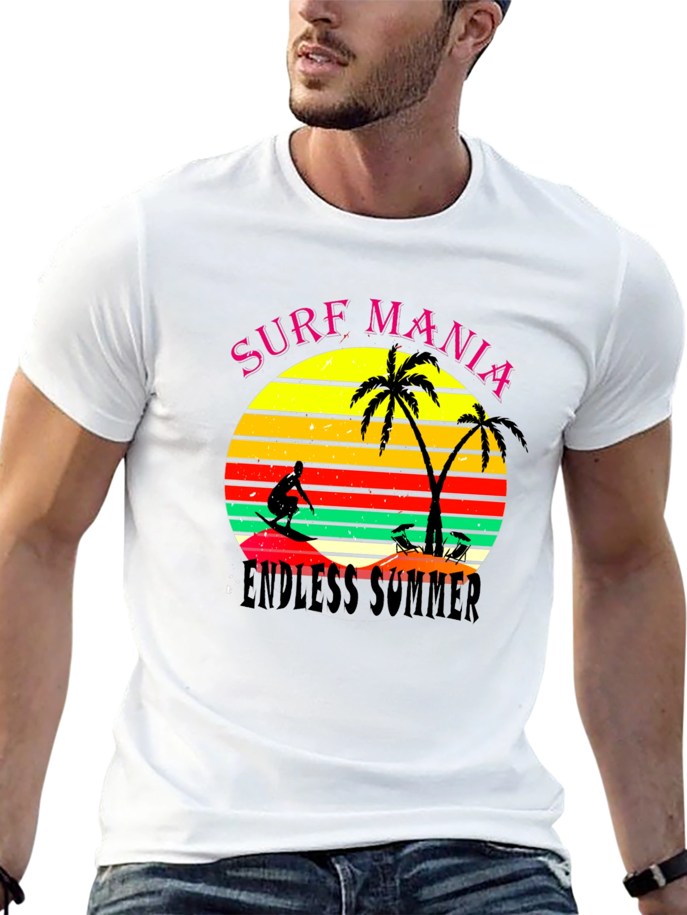 Surf Mania Endless Summer Graphic Tee
