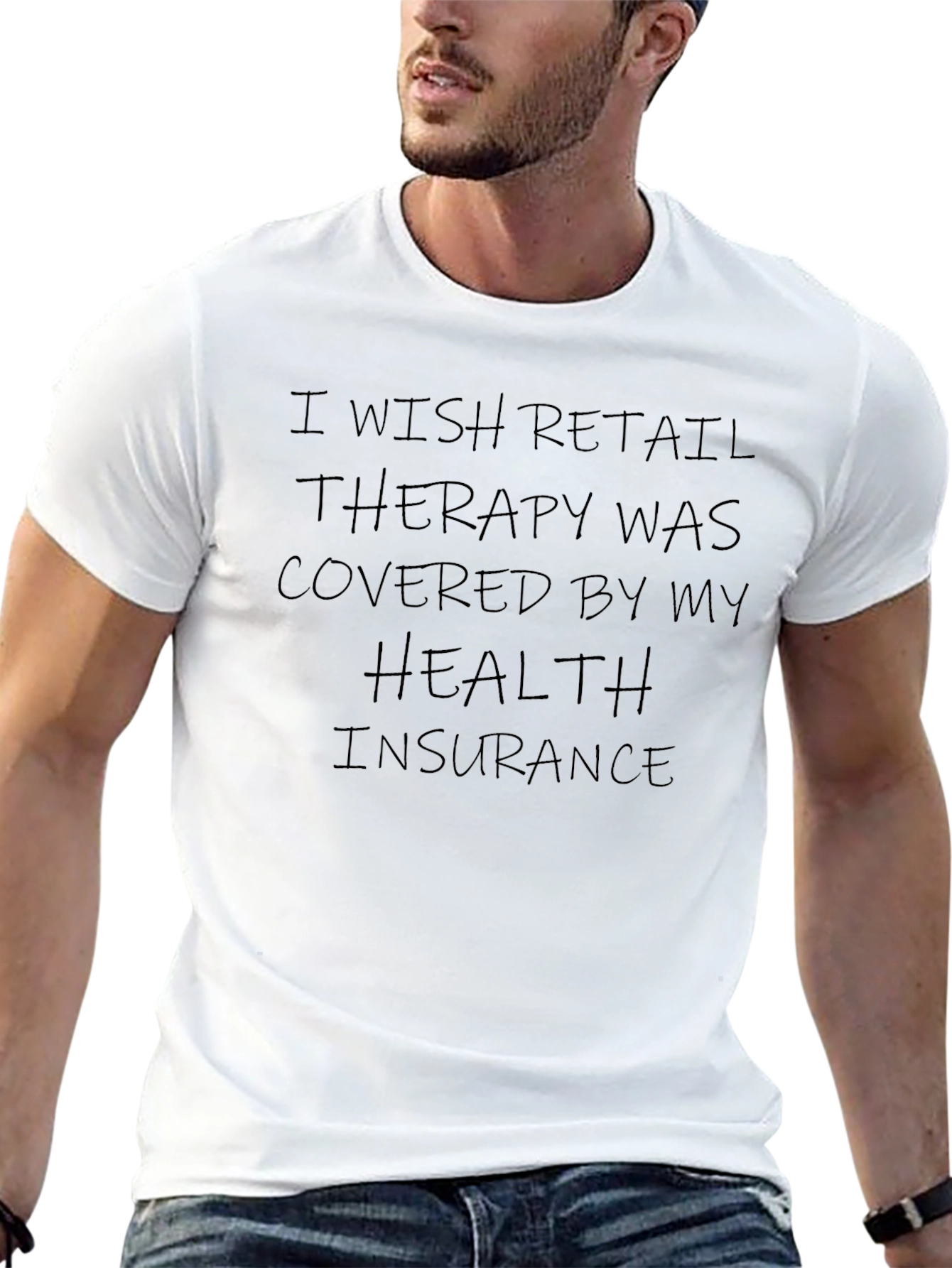 Retail Therapy Graphic T-Shirt