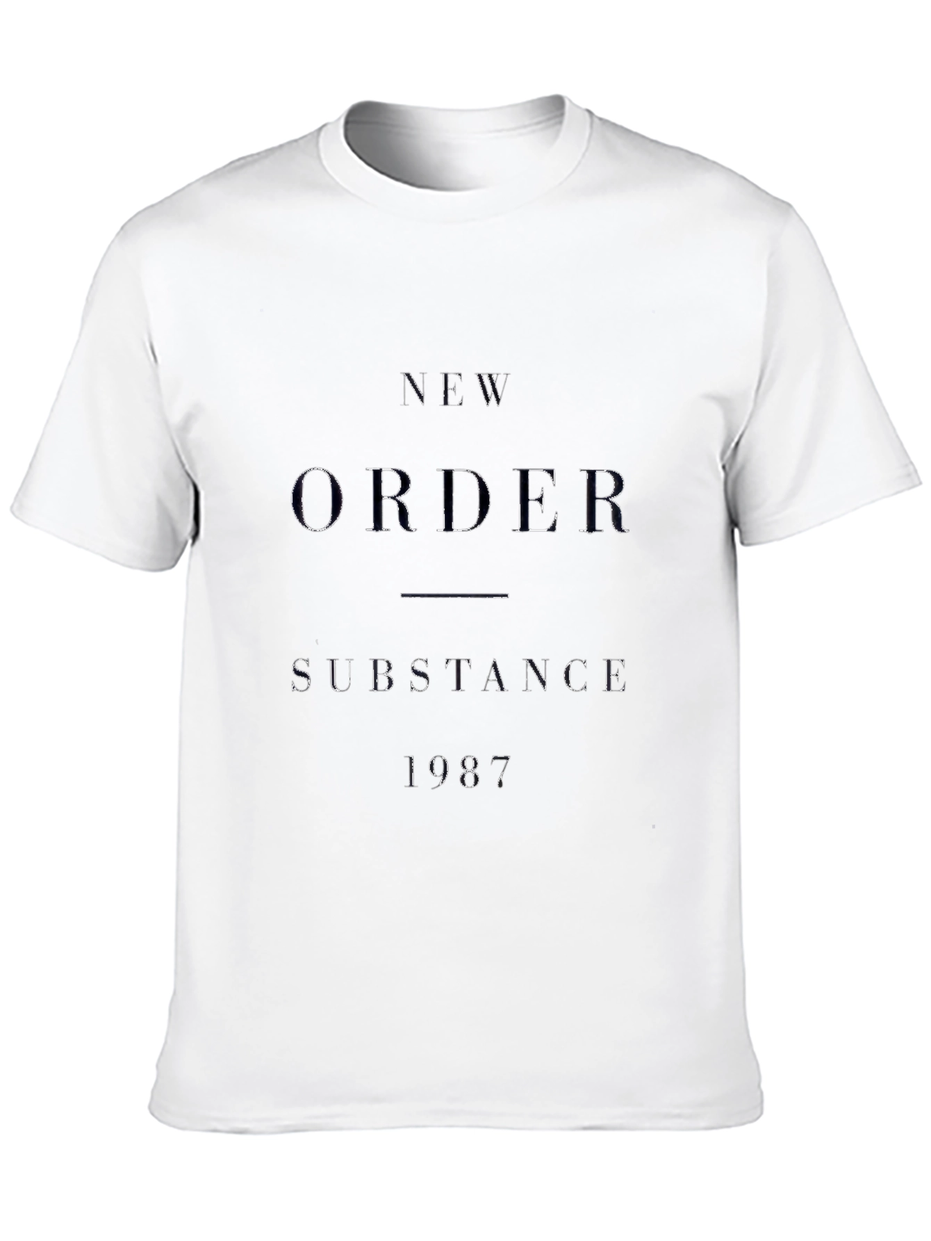 New Order Substance 1987 Graphic T-Shirt