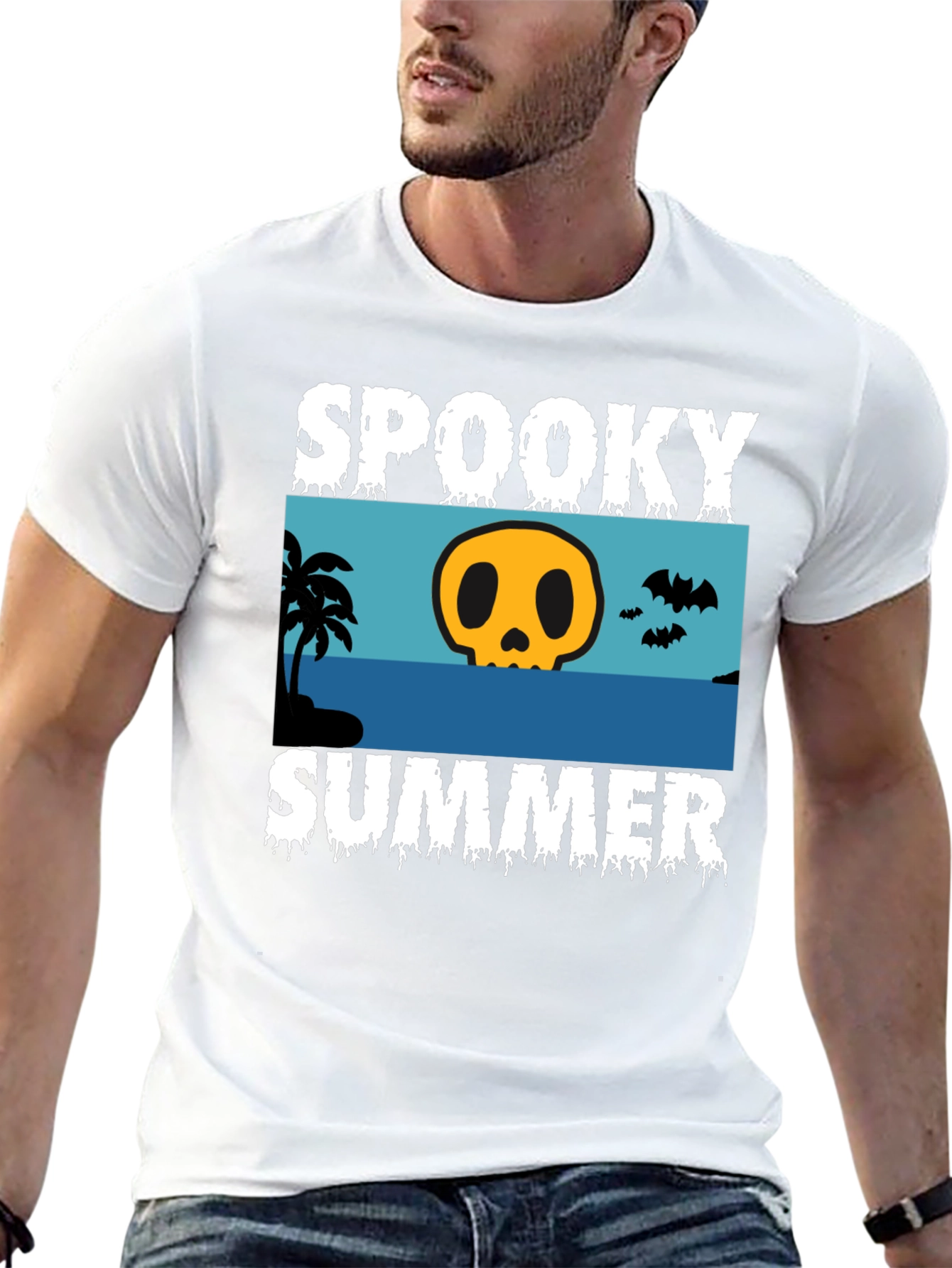 Spooky Summer Graphic T-Shirt