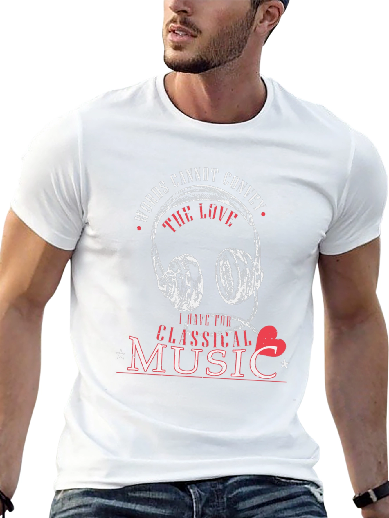 Classical Music Lover Graphic T-Shirt