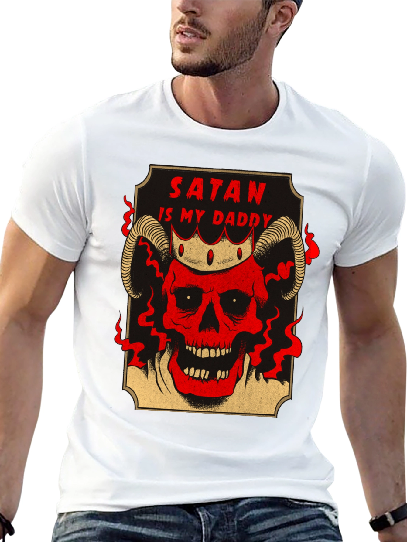 Satan is My Daddy Graphic T-Shirt