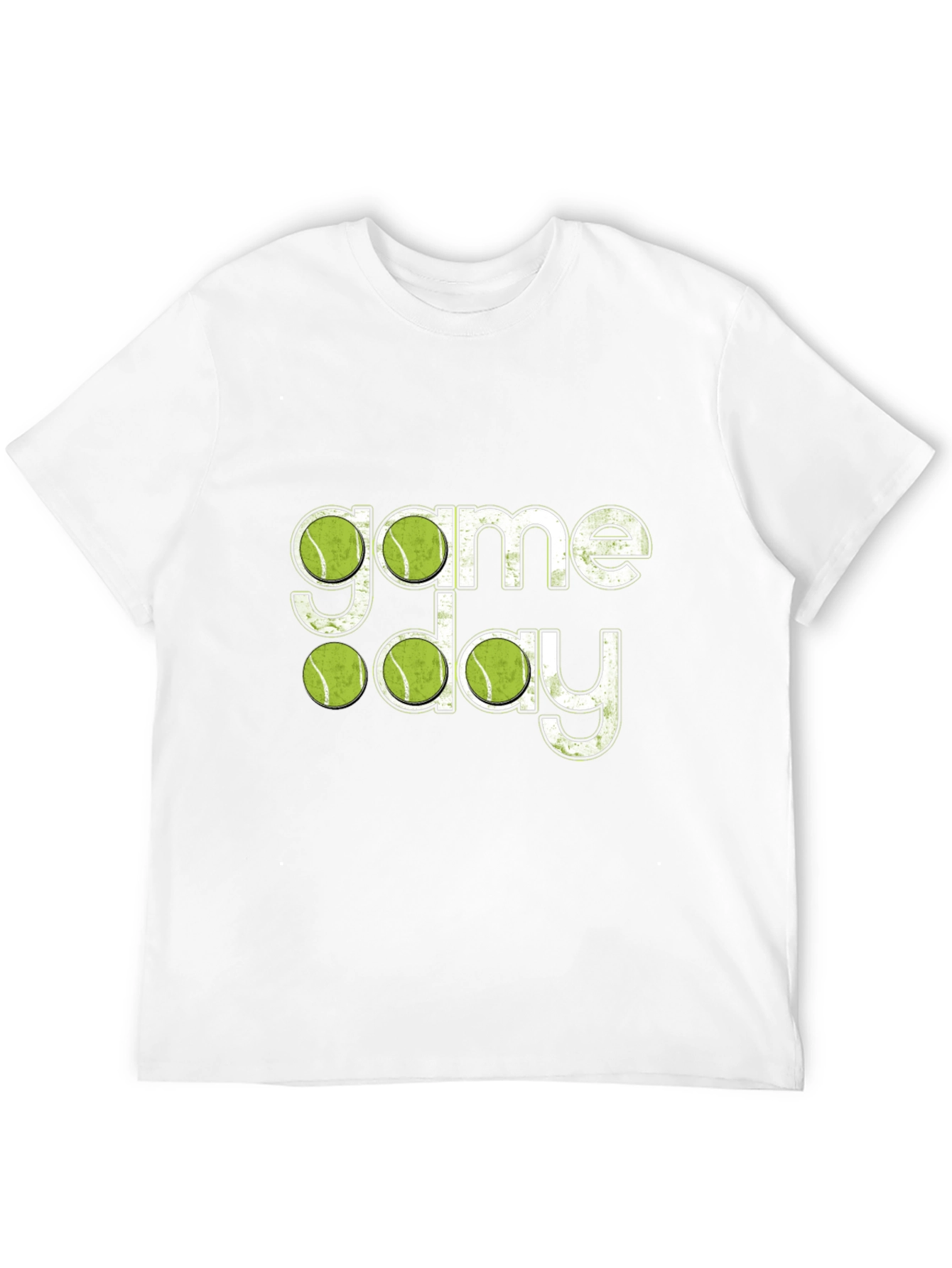 Game Day Tennis T-Shirt - Black Tee