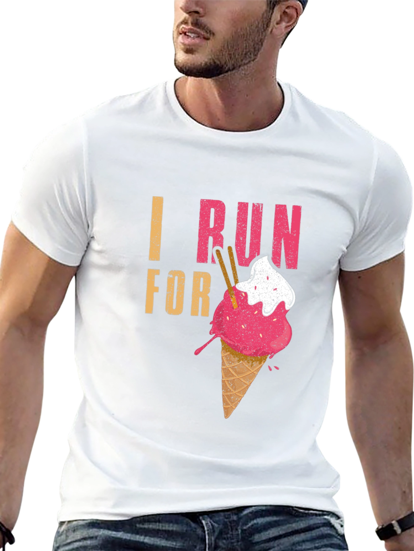 I Run For Ice Cream T-Shirt