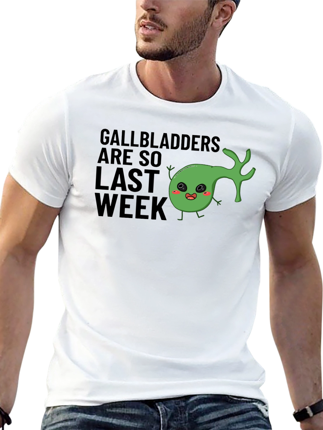 Gallbladders Are So Last Week Humor Graphic T-Shirt