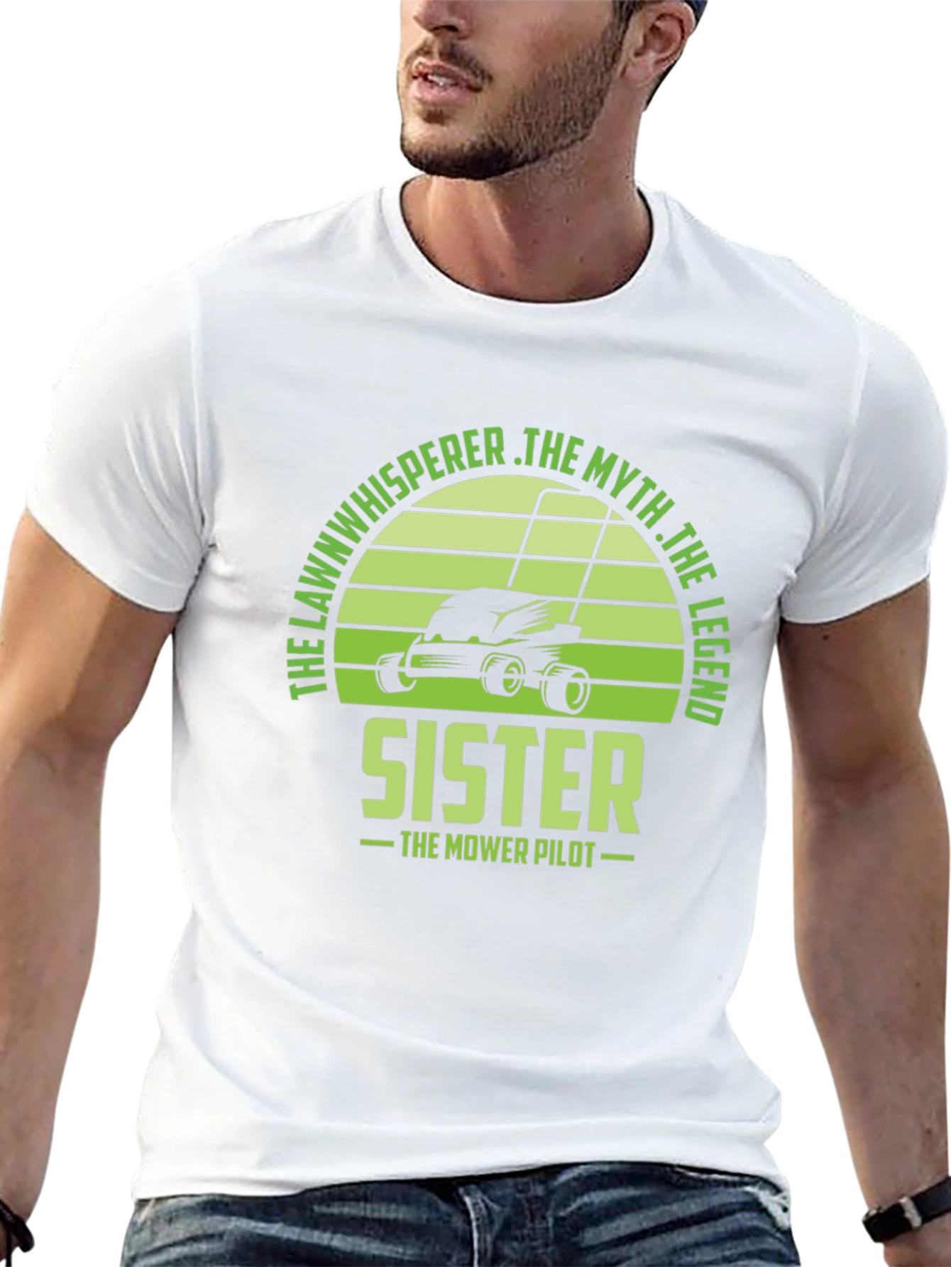 The Lawn Whisperer Sister T-Shirt