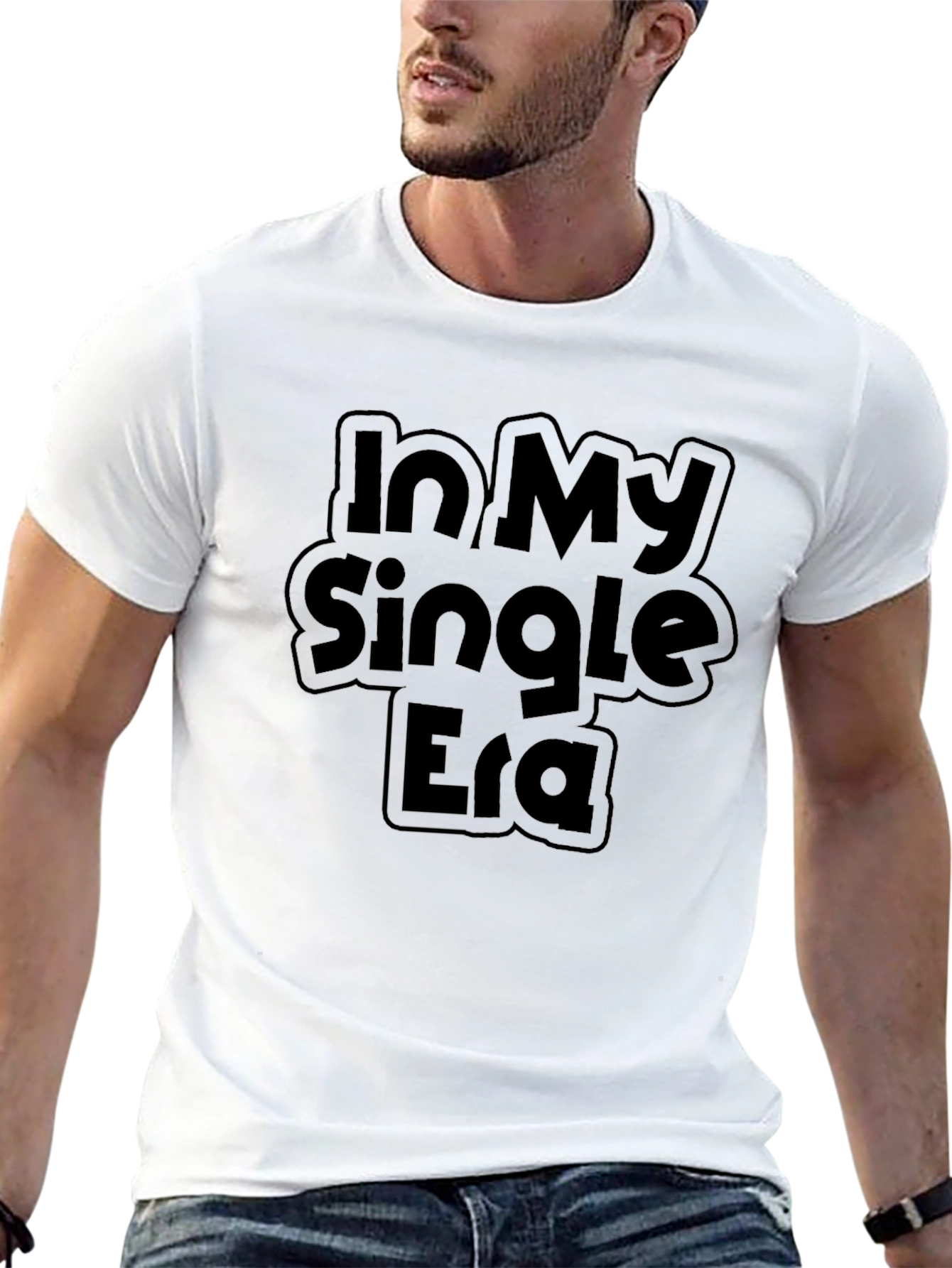 In My Single Era Black Graphic Tee
