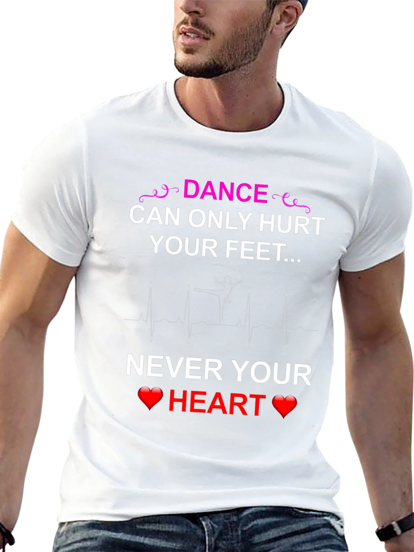Dance Hurts Feet Never Heart T-Shirt