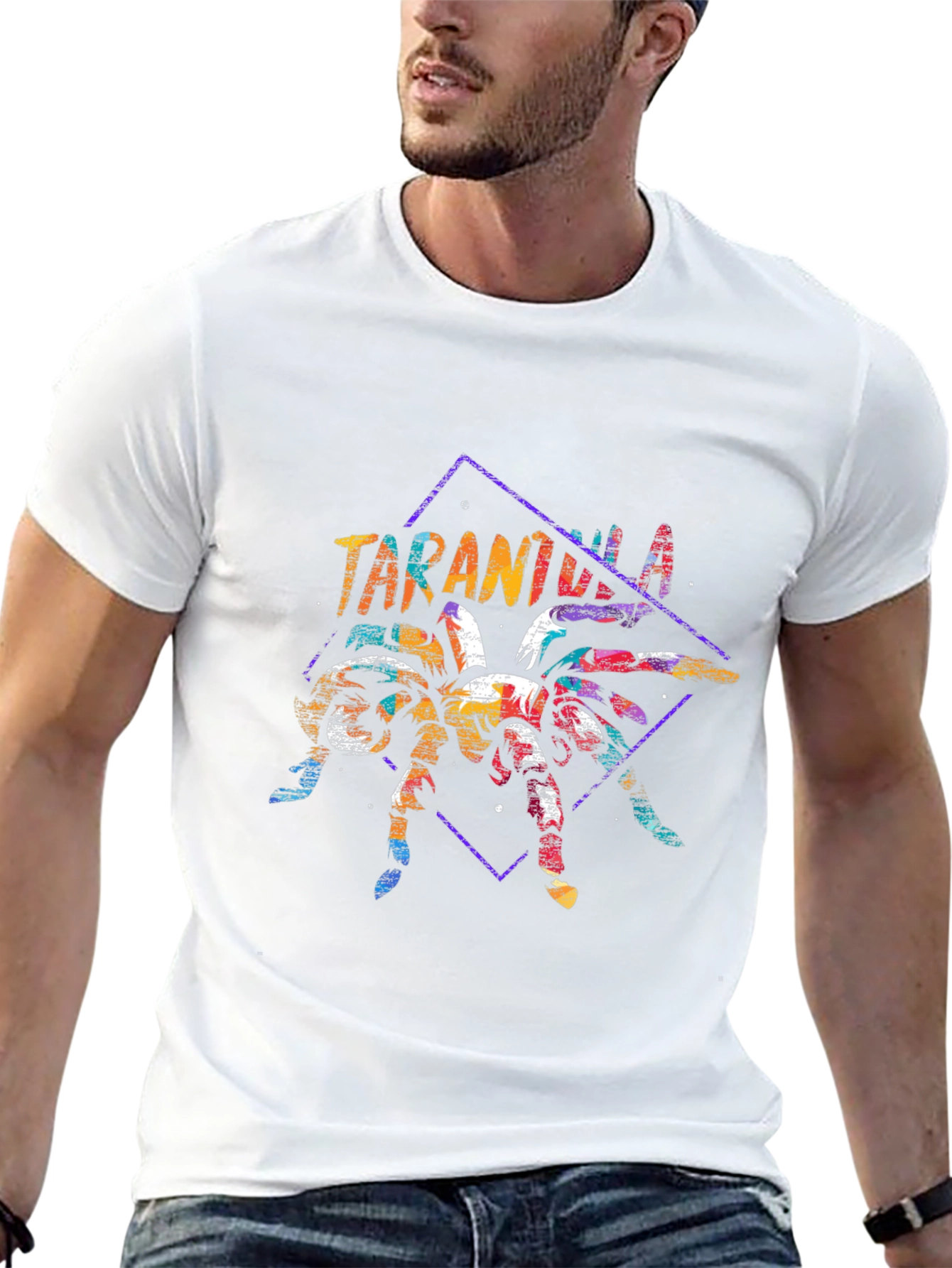 Tarantula Graphic Tee - Unique Spider Design