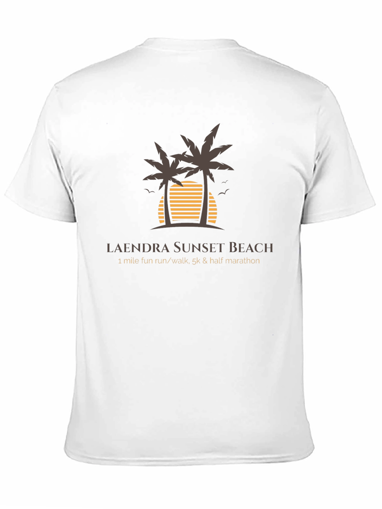 Laendra Sunset Beach Run T-Shirt