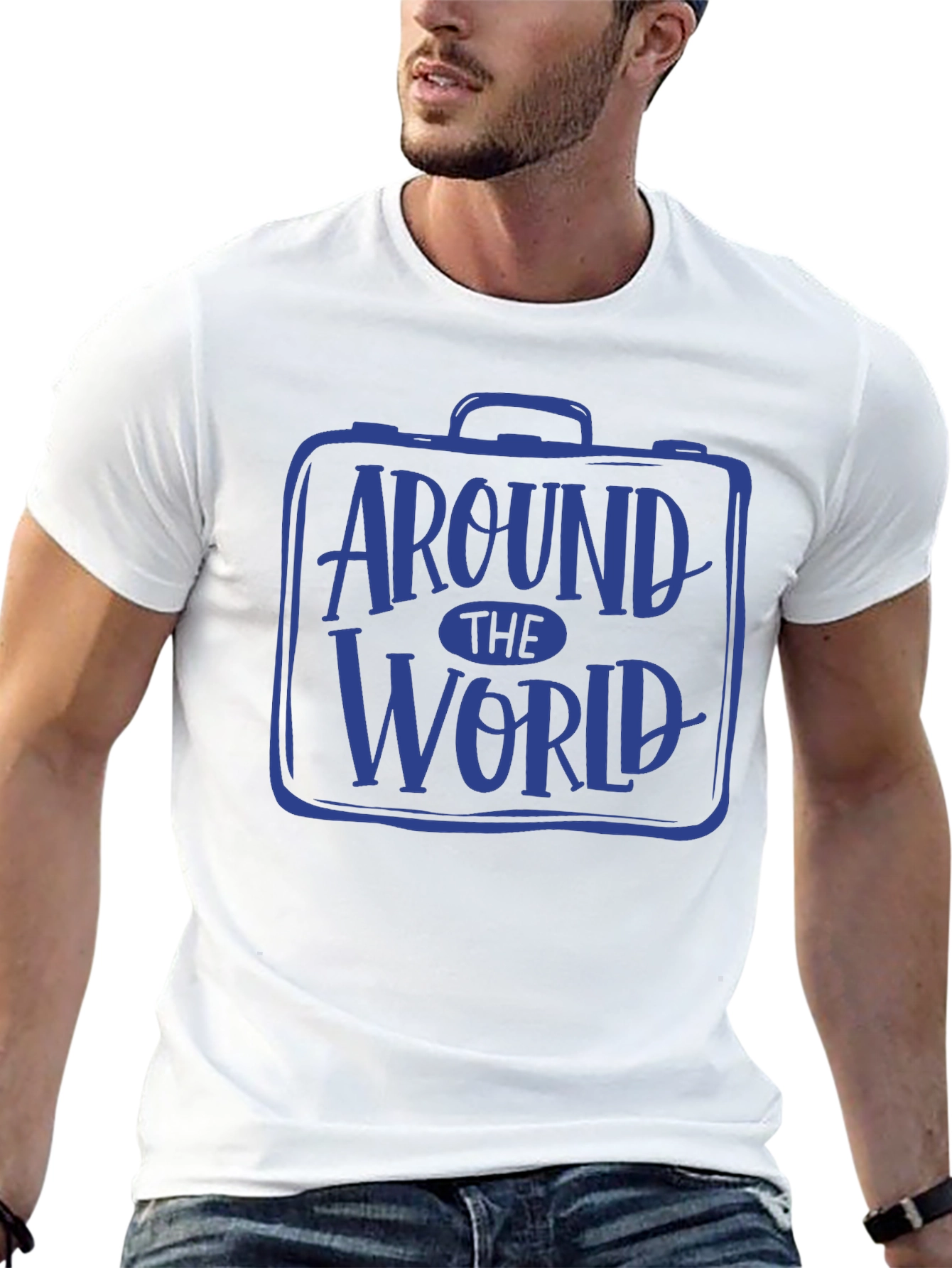Around the World Graphic Tee - Travel T-Shirt