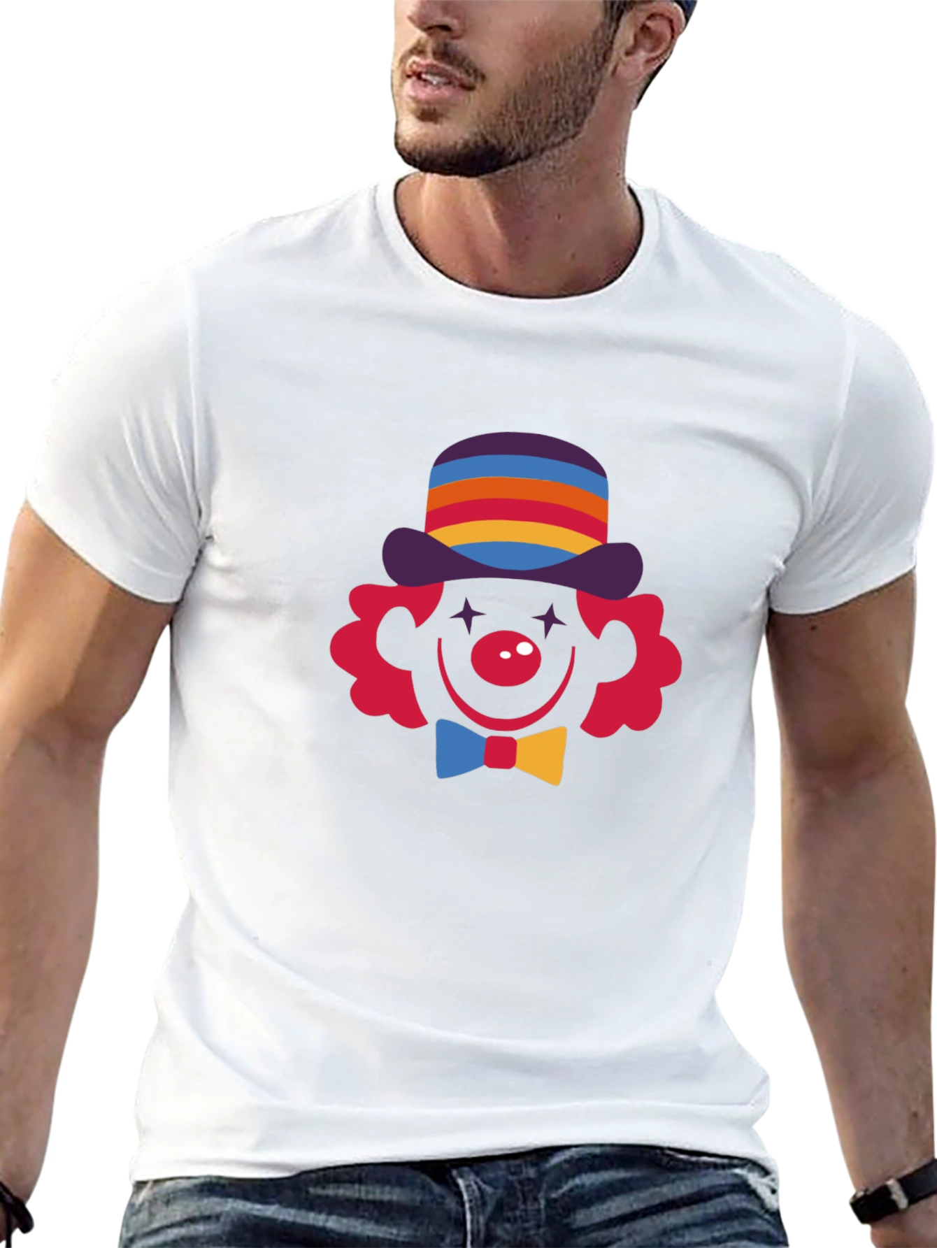 Clown Graphic T-Shirt - Fun and Unique Design