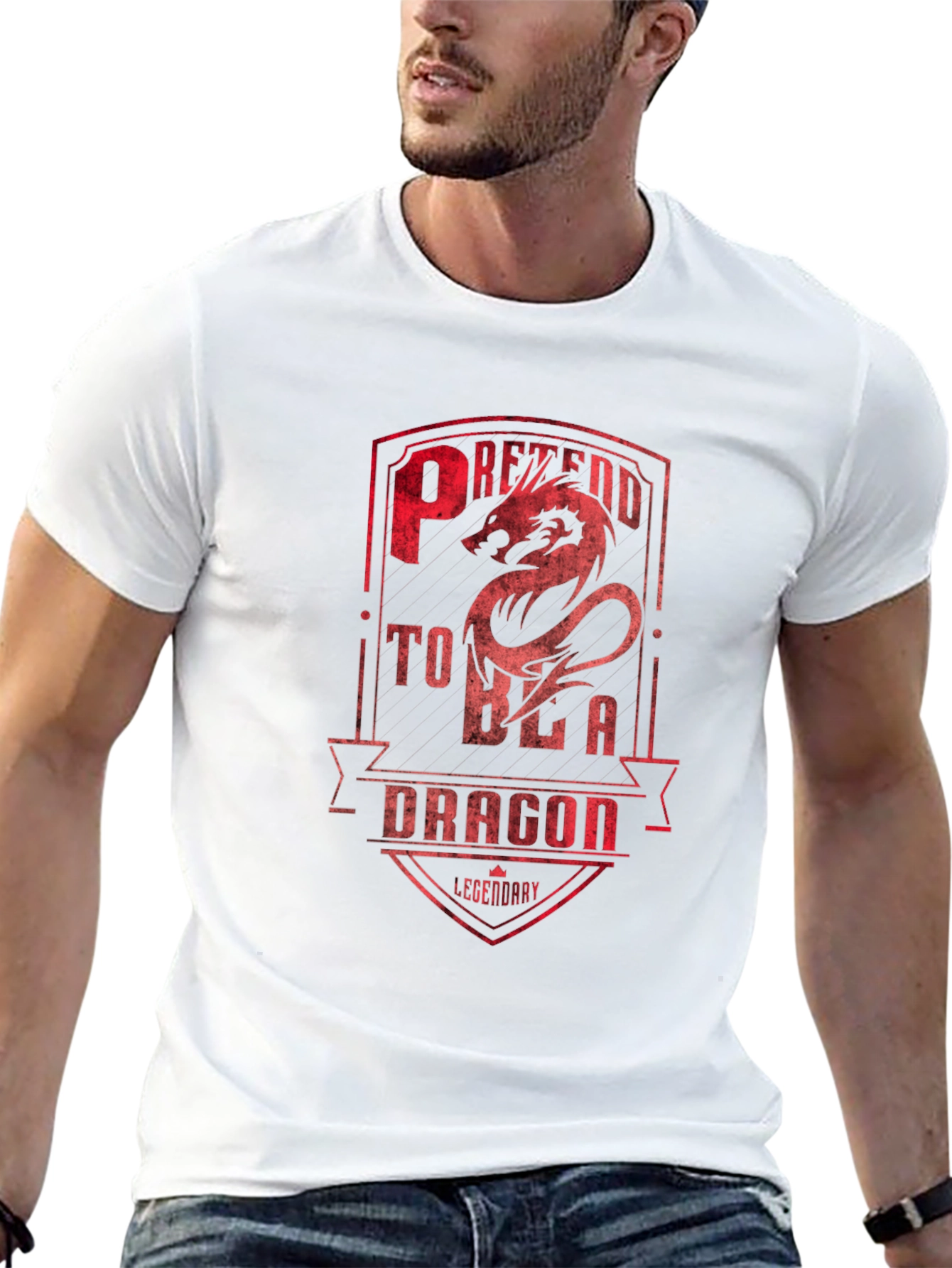 Pretend to be a Dragon T-Shirt - Legendary