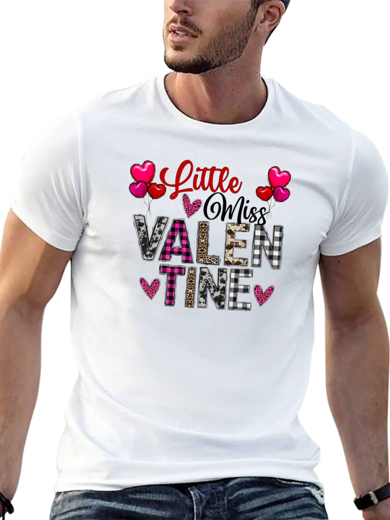 Little Miss Valentine Graphic Tee