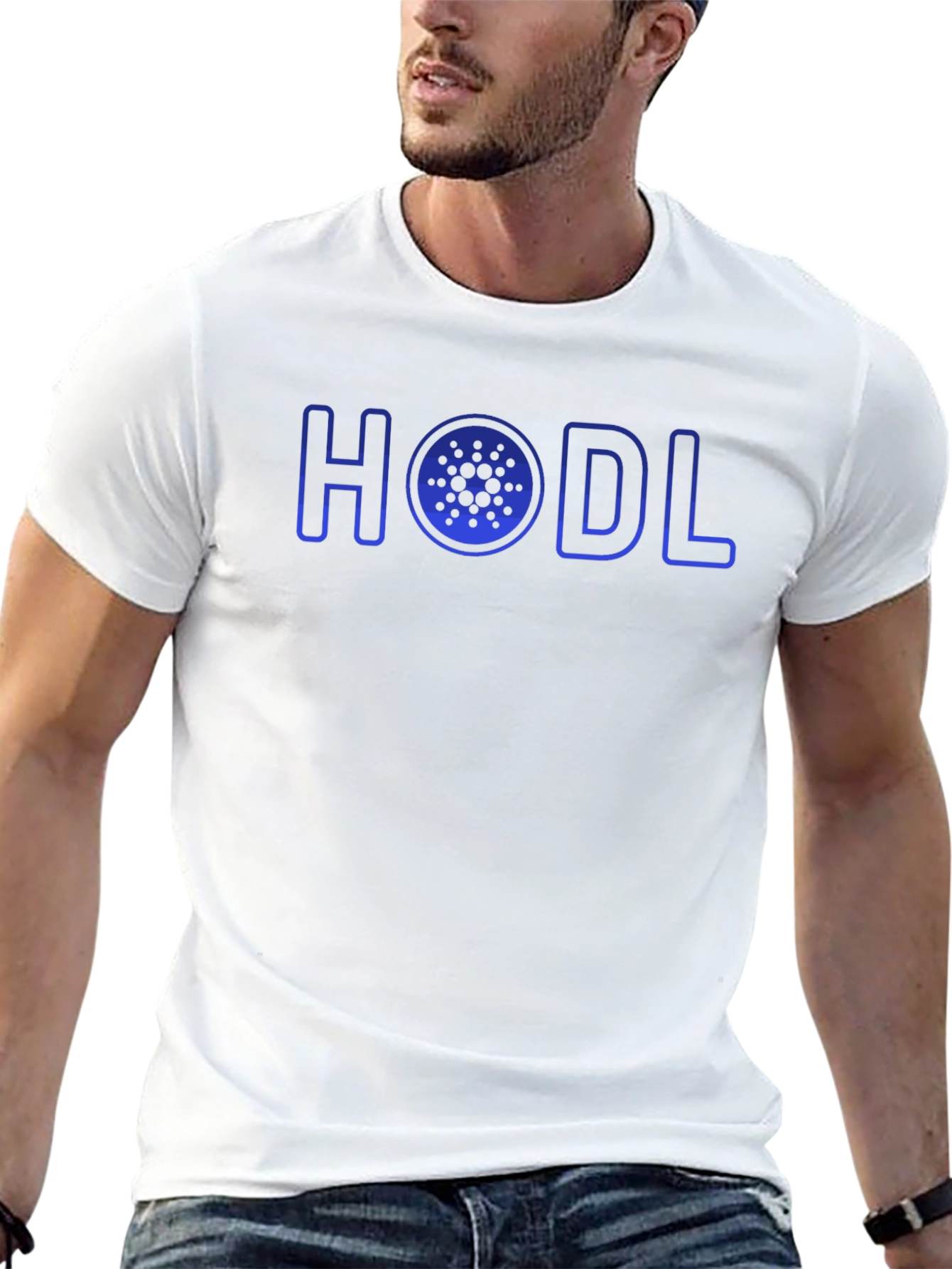 HODL Cardano T-Shirt - Crypto Investor Apparel