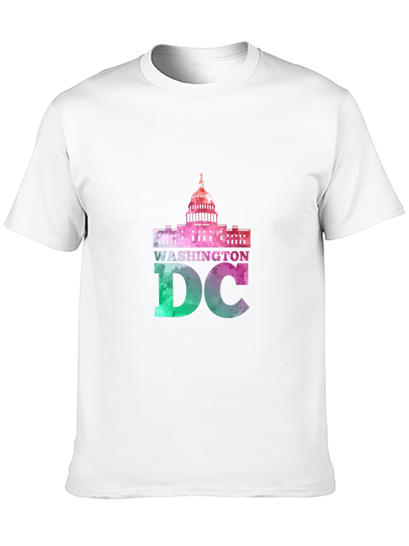 Washington DC Capitol Building Graphic T-Shirt