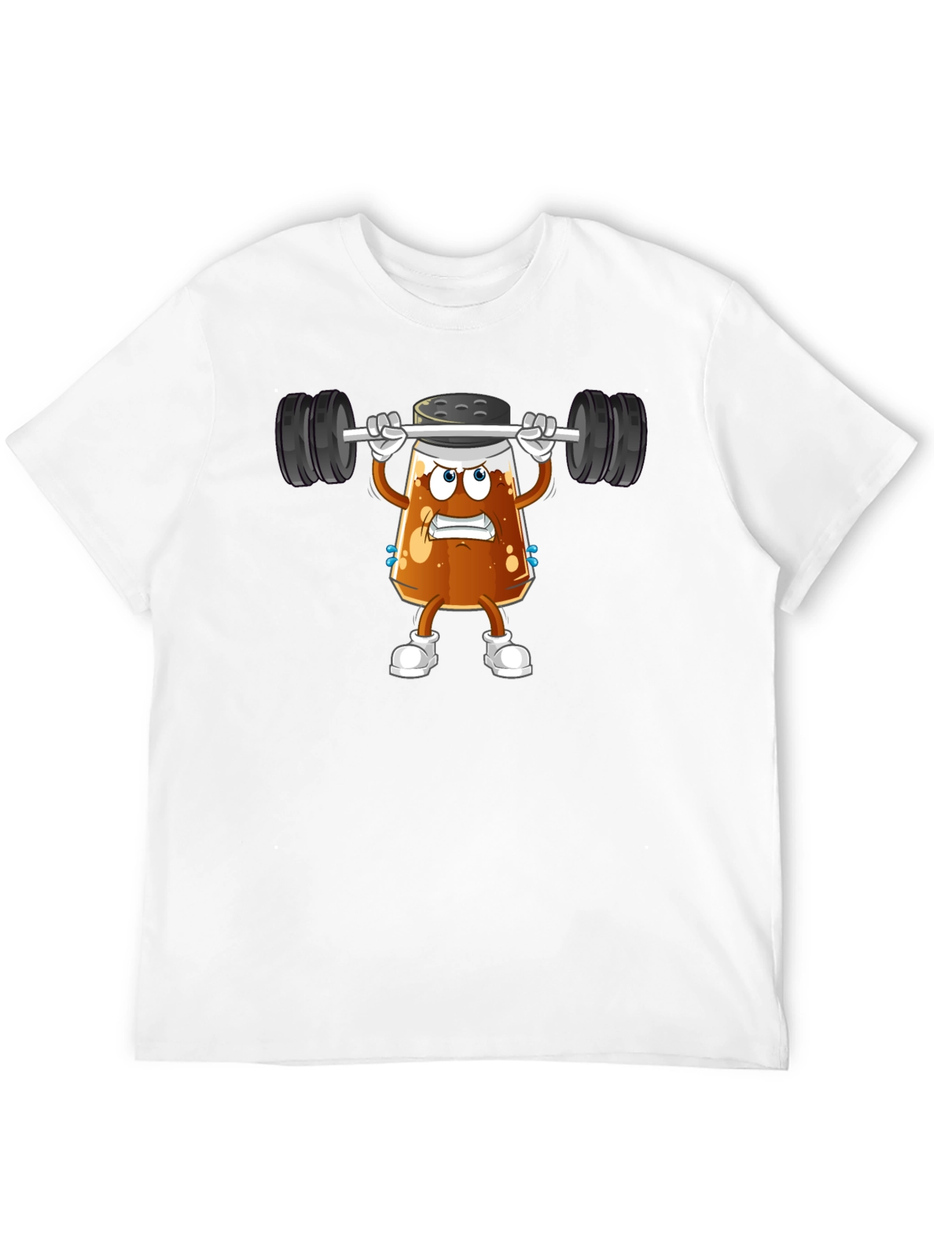 Funny Salt Shaker Lifting Barbell T-Shirt