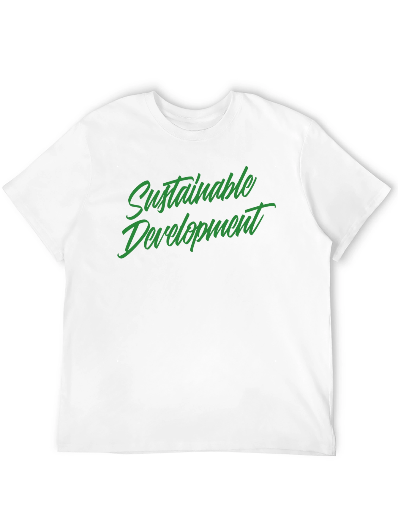 Sustainable Development T-Shirt - Eco-Friendly Fashion