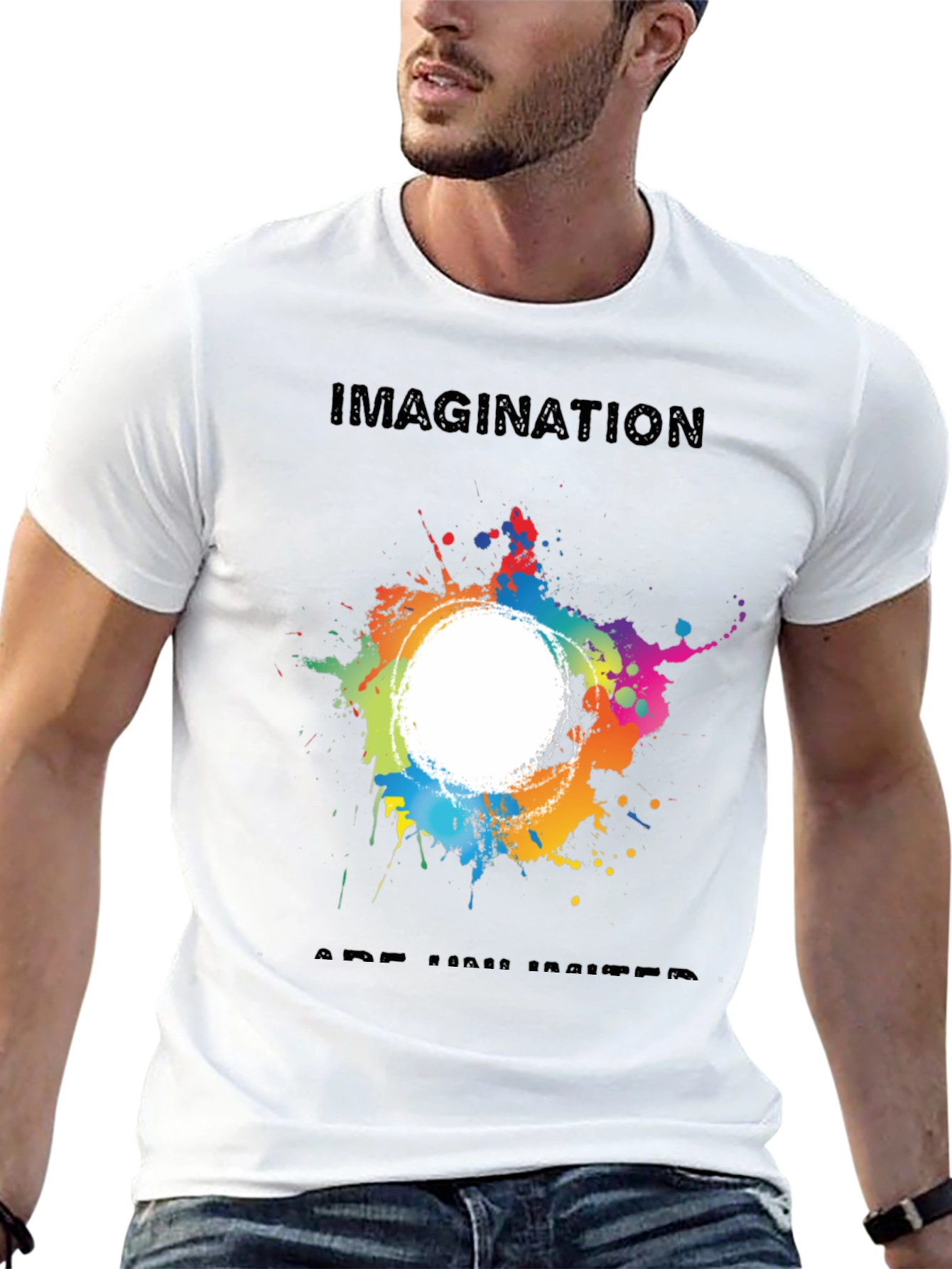 Imagination Unlimited Black T-Shirt