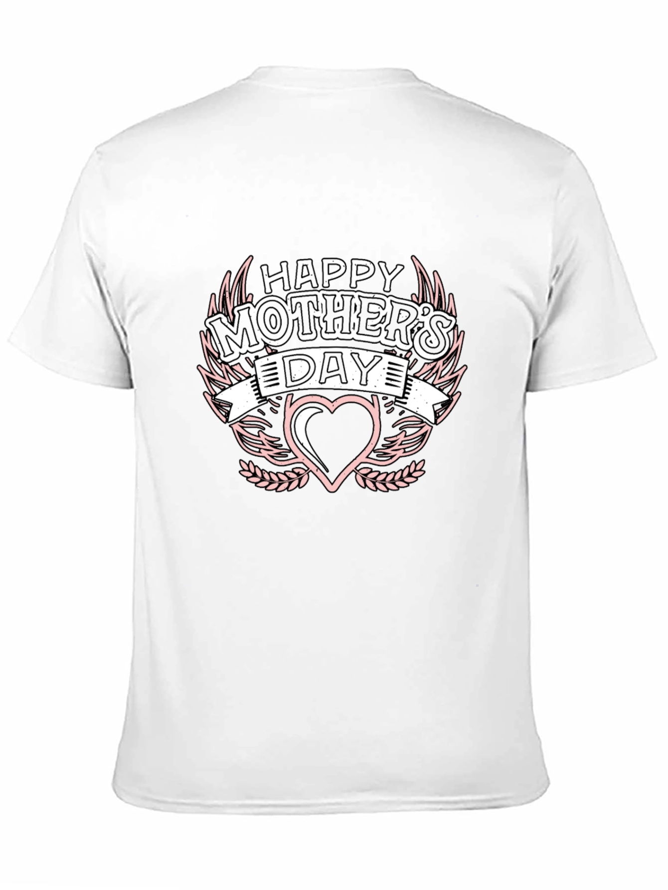 Happy Mothers Day Graphic T-Shirt - Black