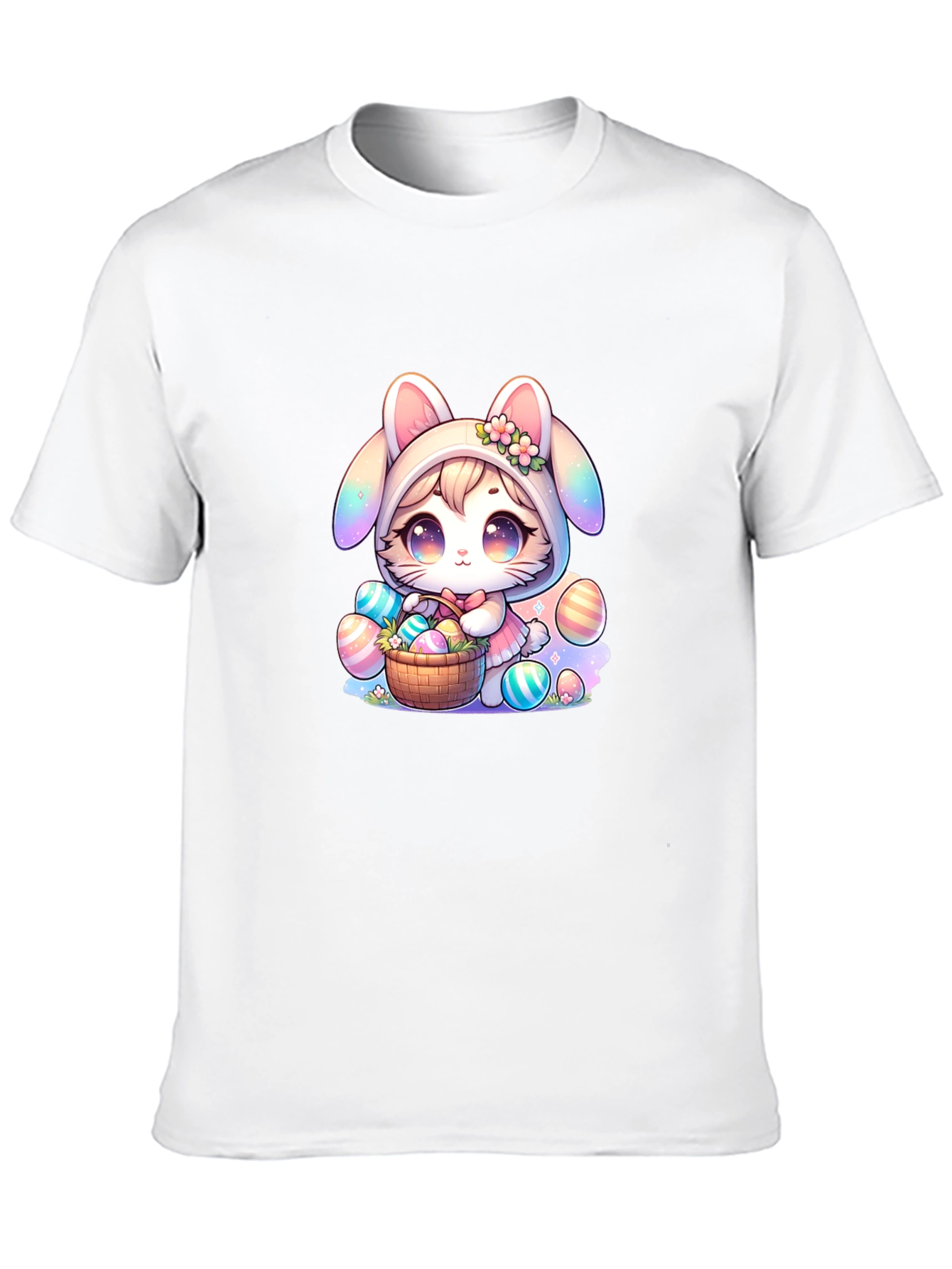 Kawaii Easter Bunny T-Shirt