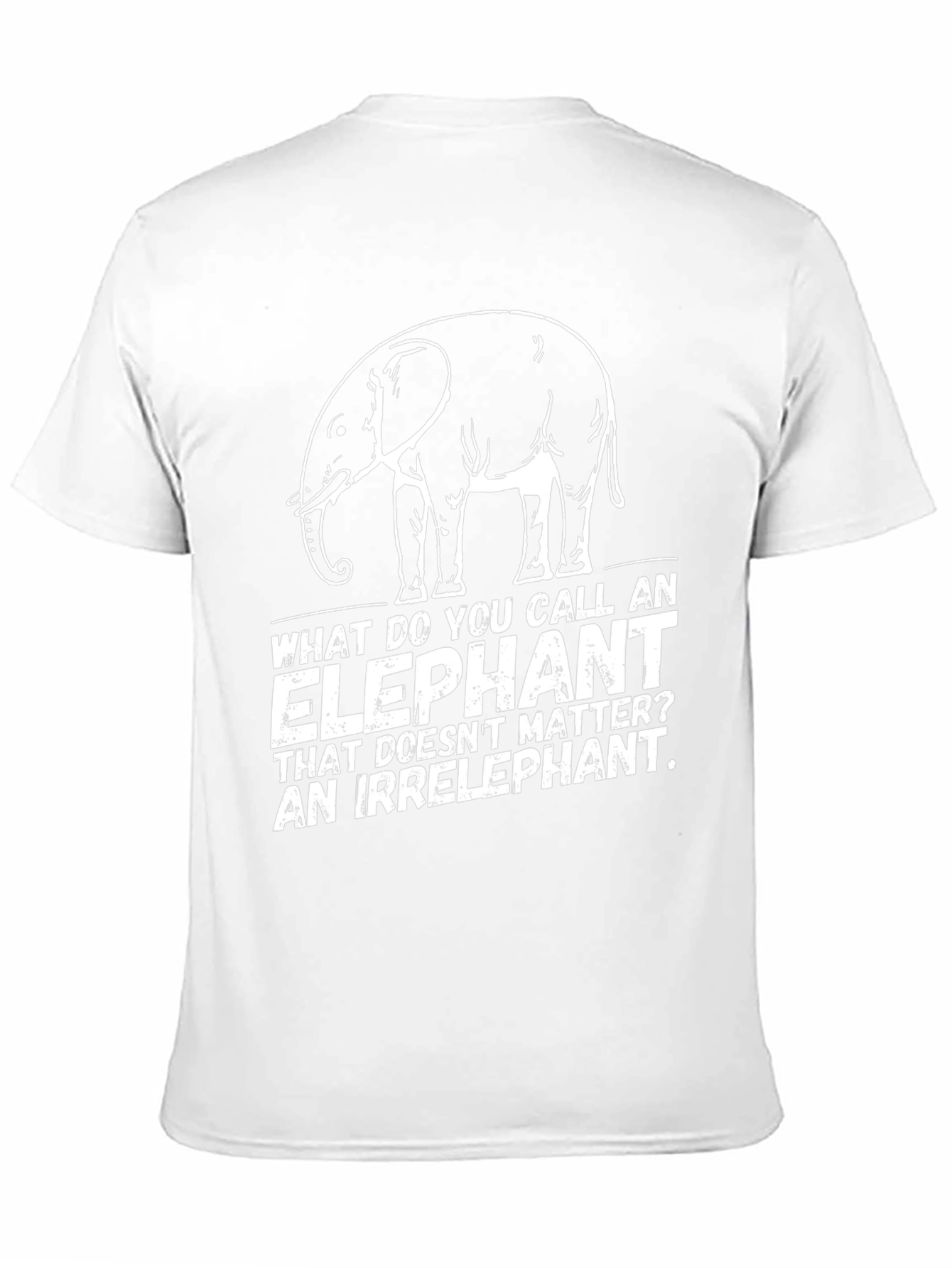 Irrelephant T-Shirt - Funny Elephant Joke Tee