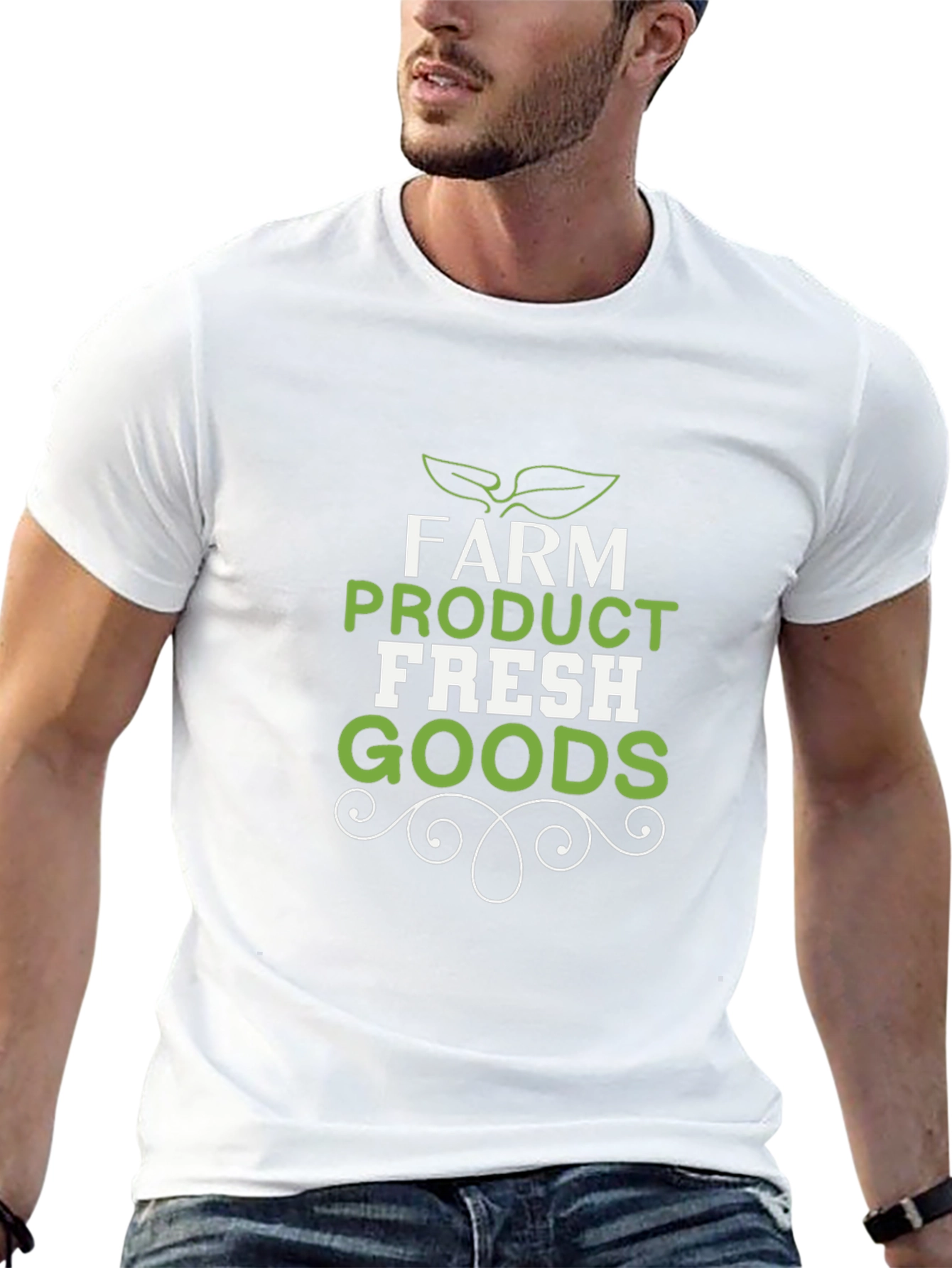 Farm Fresh Goods Graphic Tee - Black