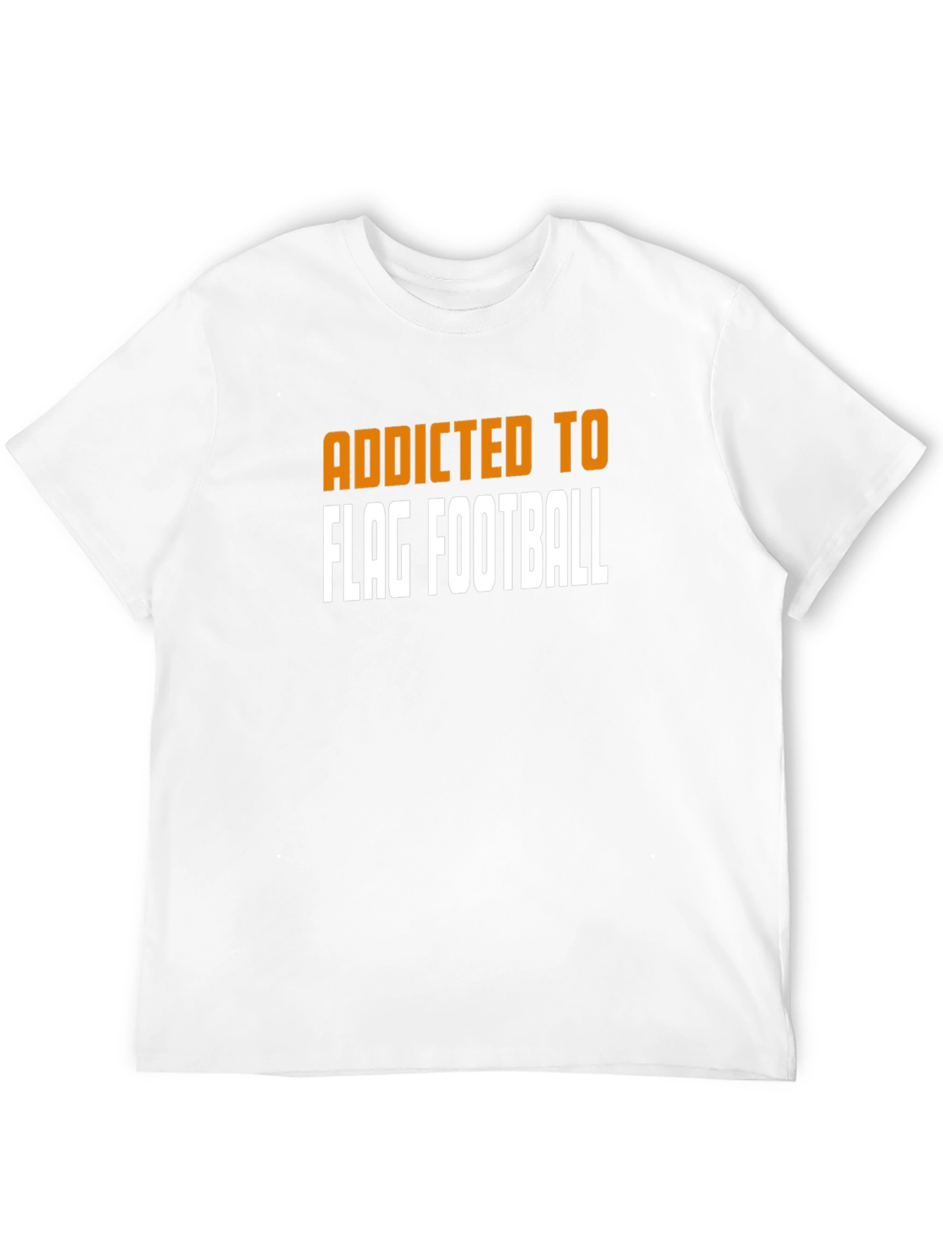 Addicted to Flag Football T-Shirt - Black