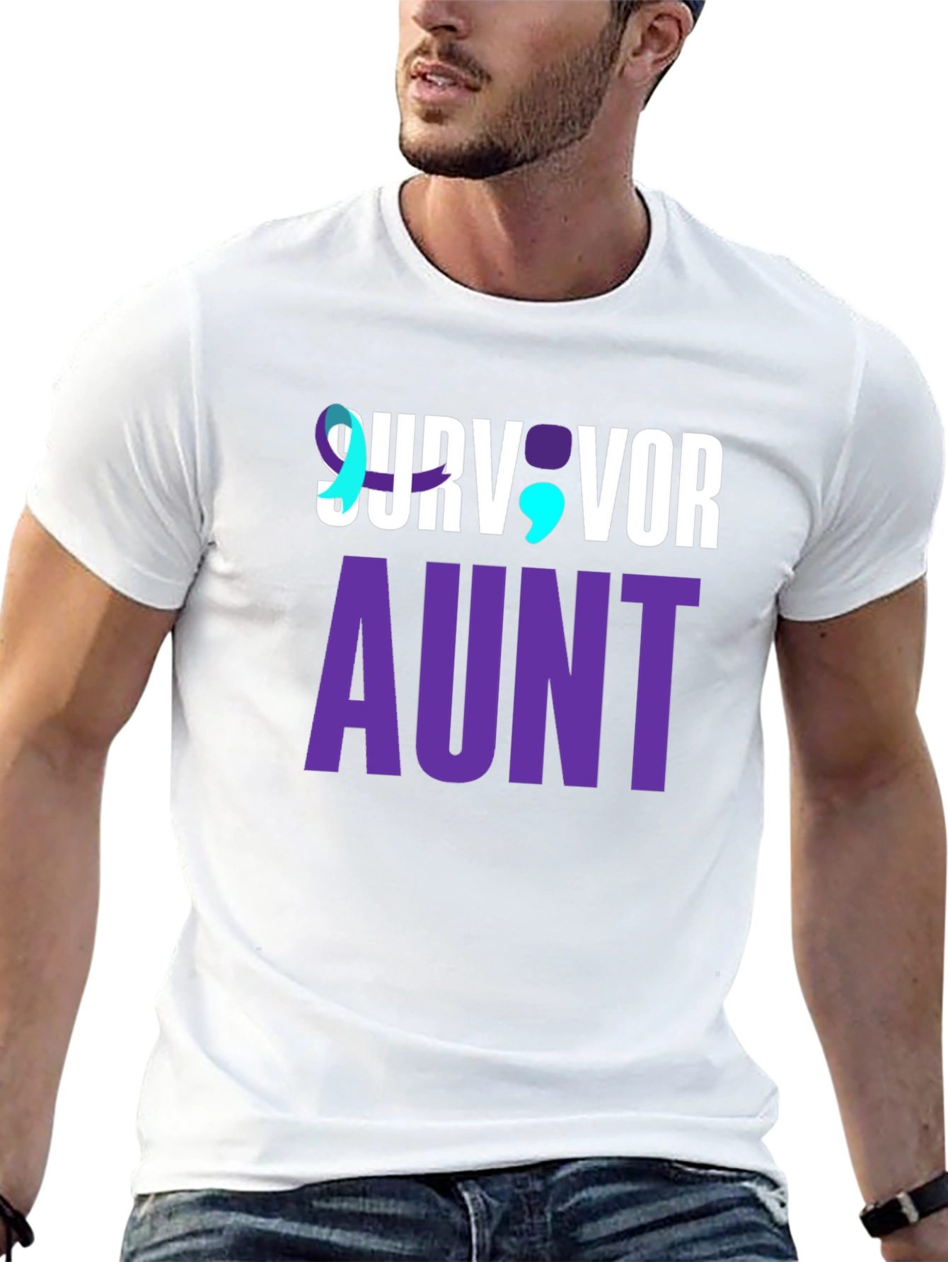 Survivor Aunt T-Shirt - Awareness & Support