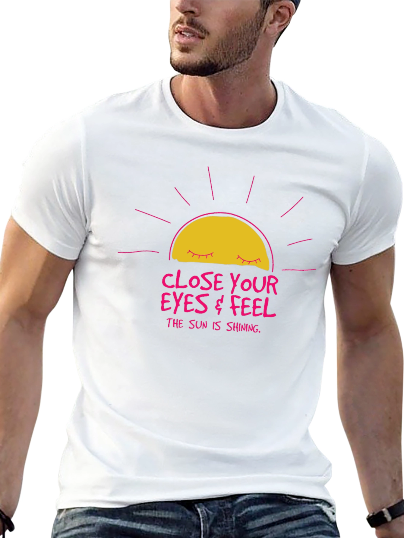 Close Your Eyes & Feel Graphic T-Shirt