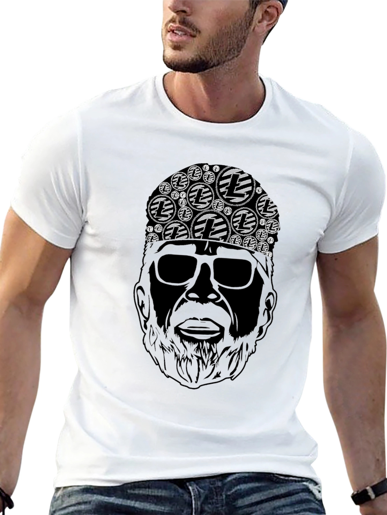 Crypto Cool Tee: Litecoin Graphic T-Shirt