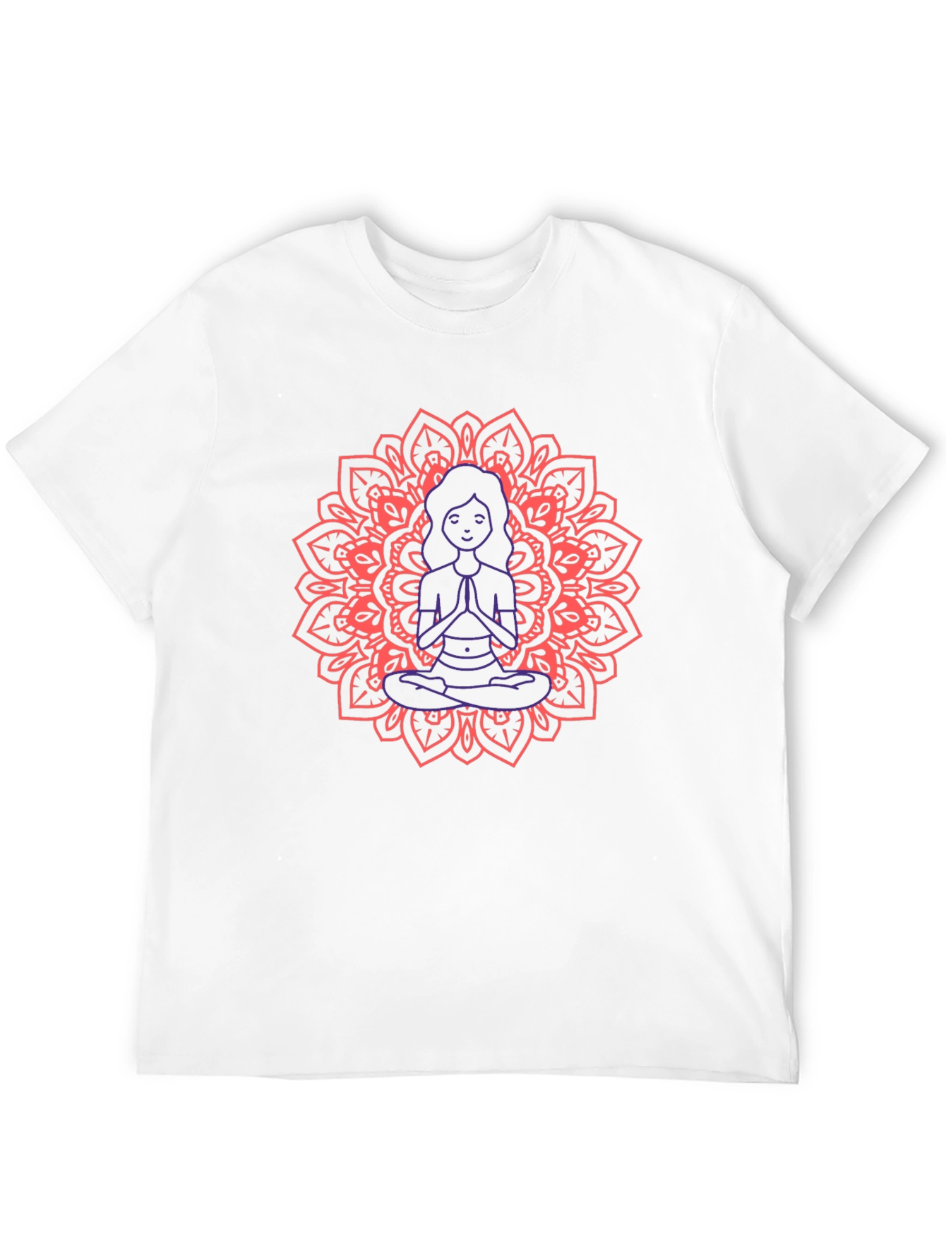 Meditating Mandala Graphic Tee