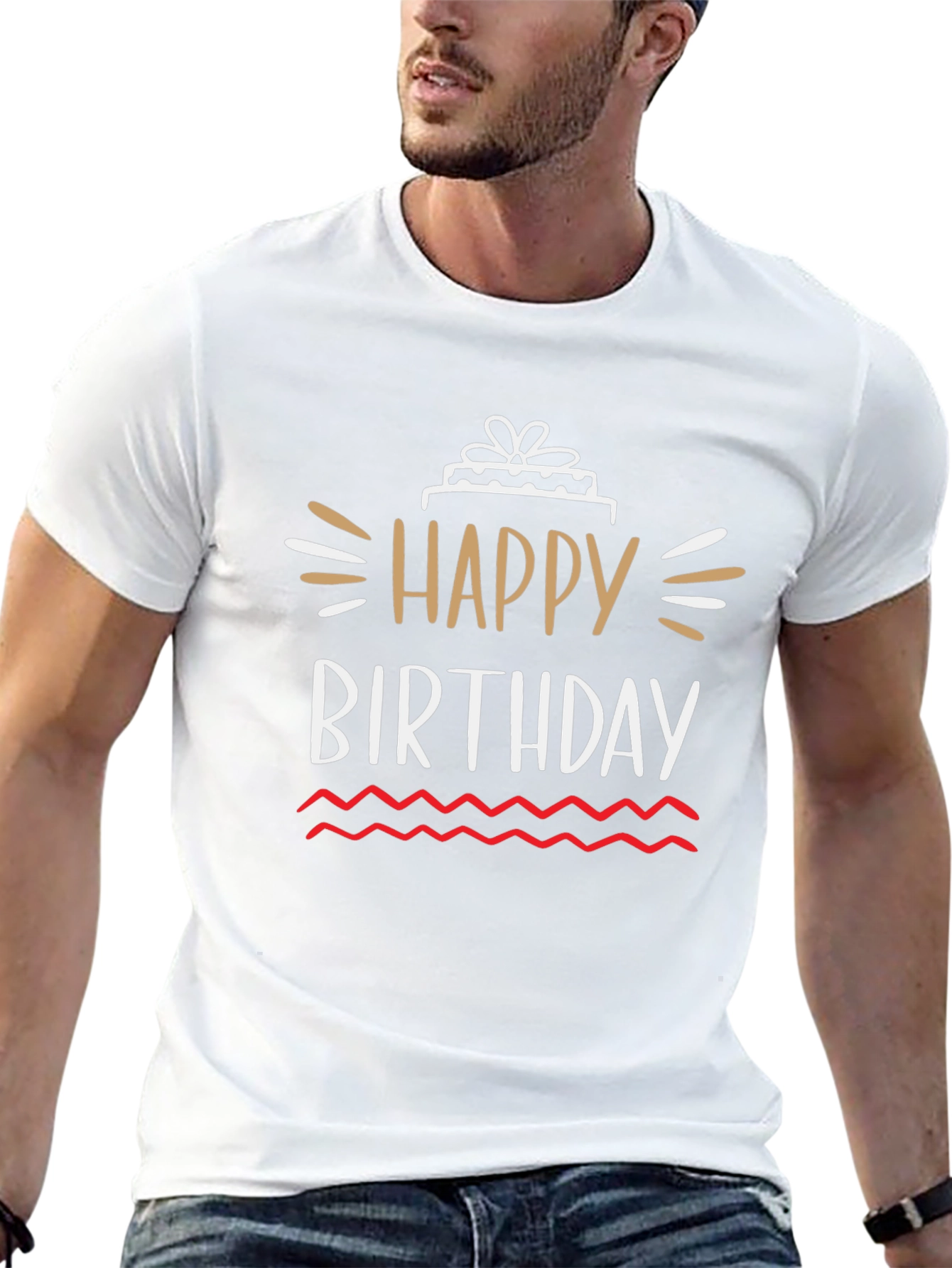 Happy Birthday Graphic Tee - Unisex