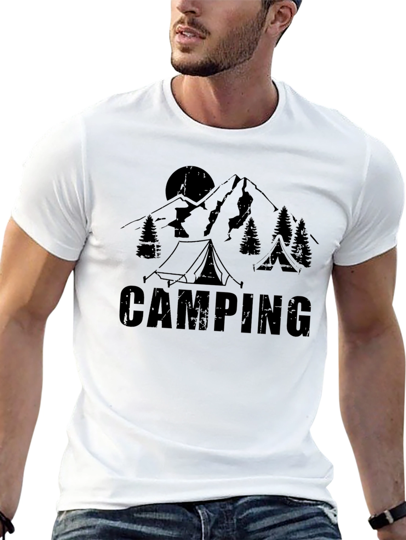 Camping Graphic Tee - Adventure Ready