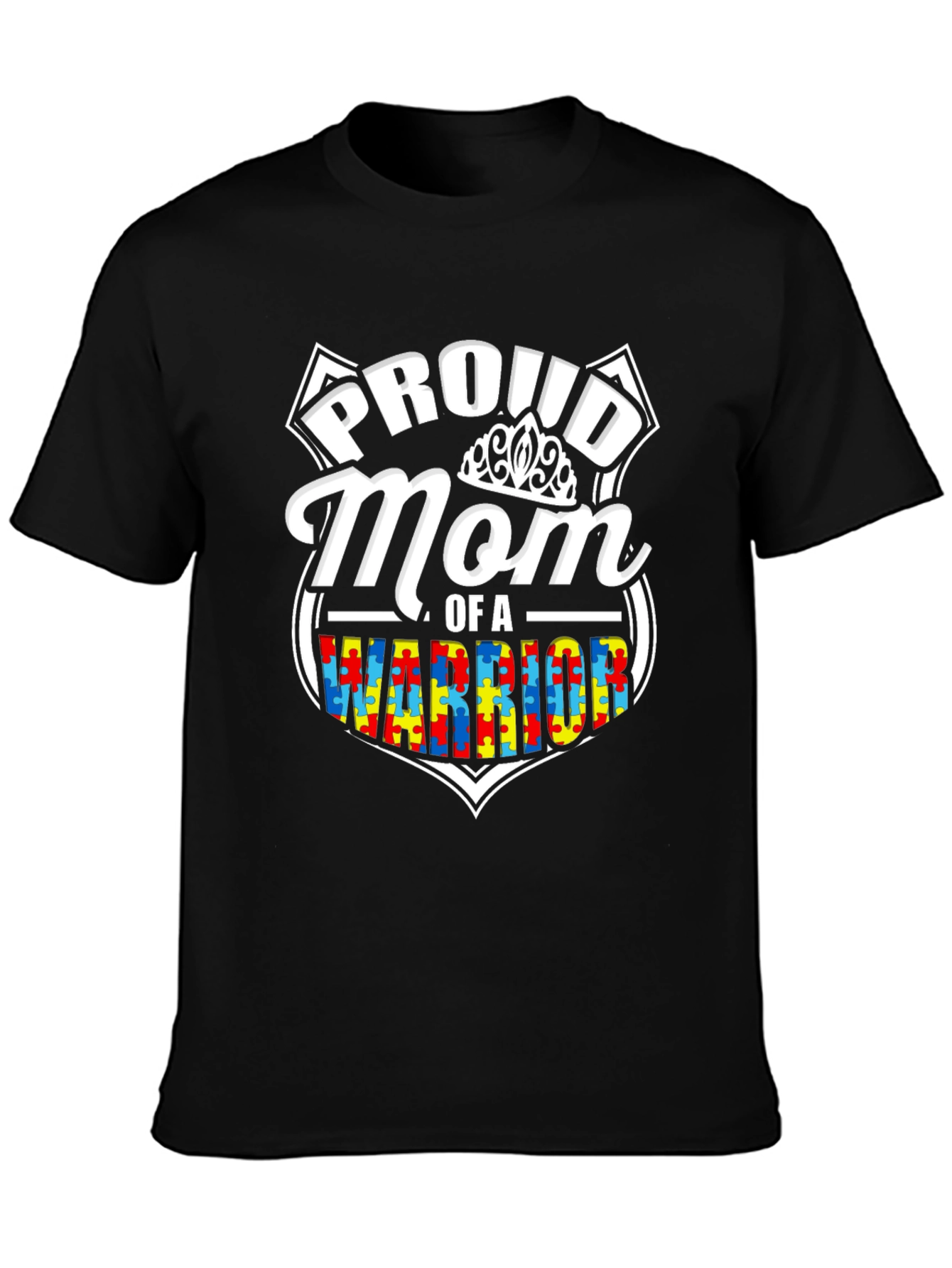 Proud Mom Autism Awareness T-Shirt