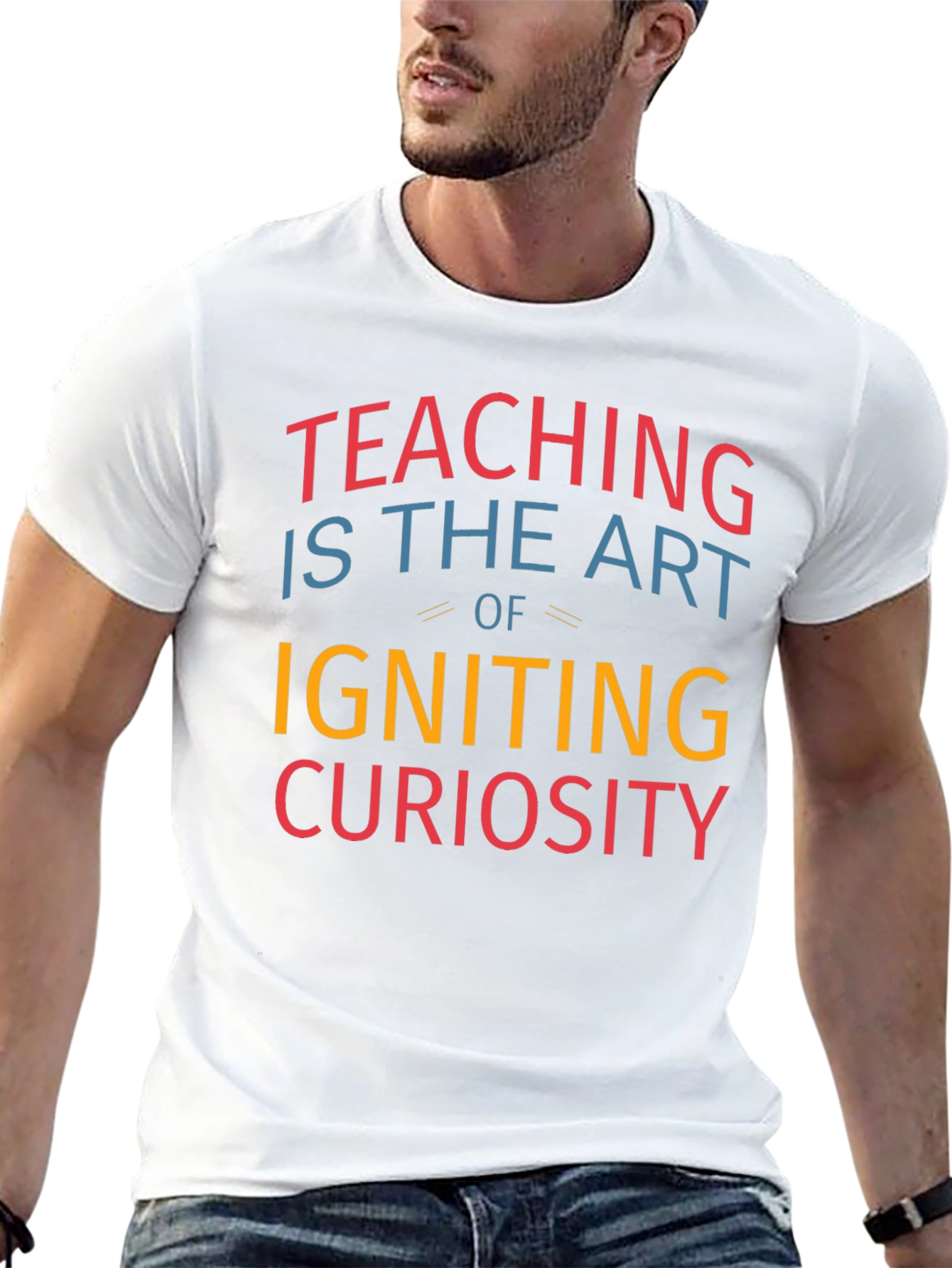 Teaching is Art T-Shirt - Ignite Curiosity!