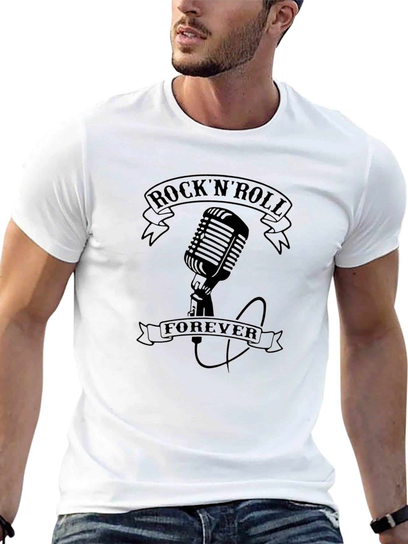 Rock N Roll Forever Graphic T-Shirt