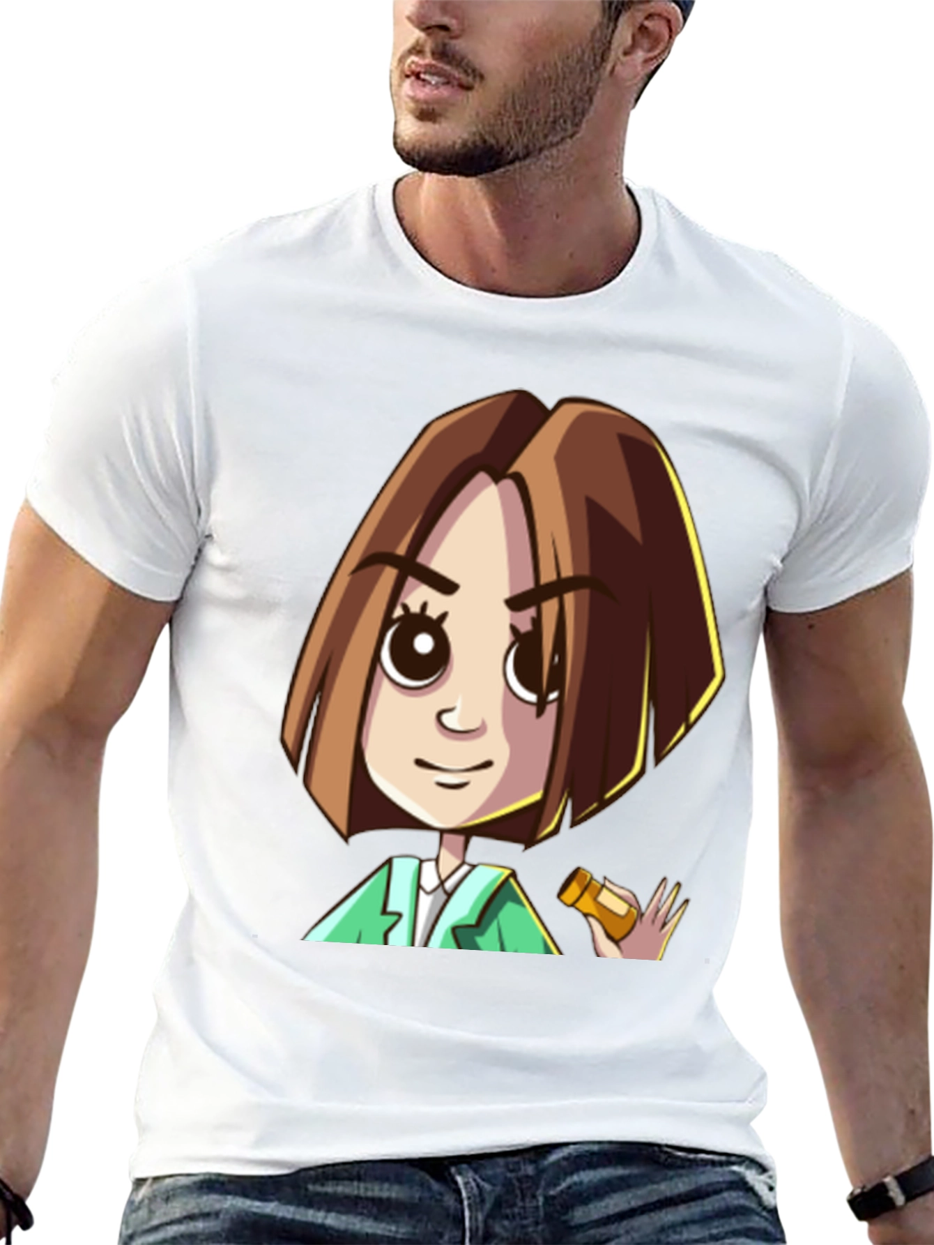 Cartoon Character T-Shirt: Fun Unique Design