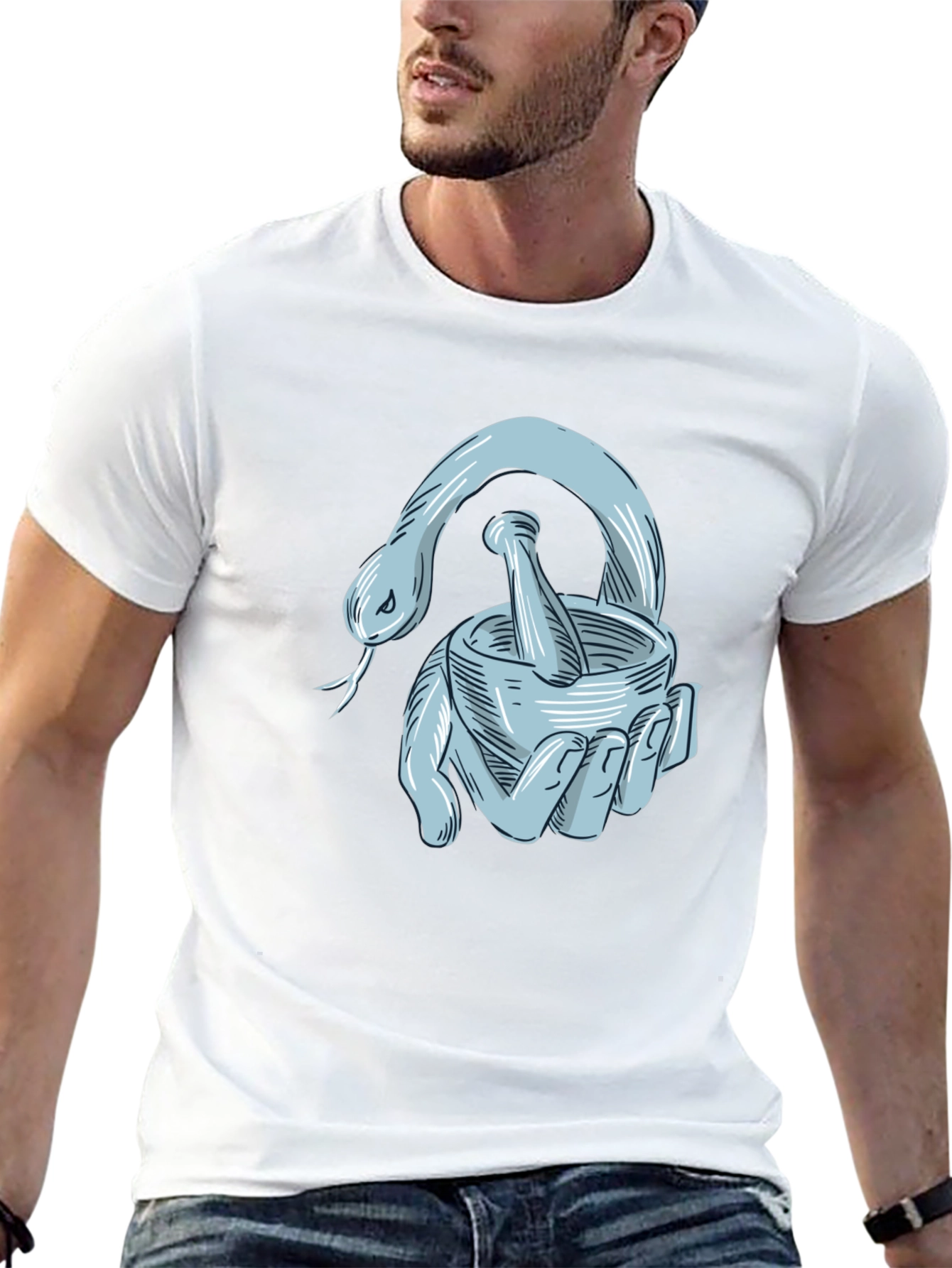 Snake Mortar & Pestle Graphic Tee