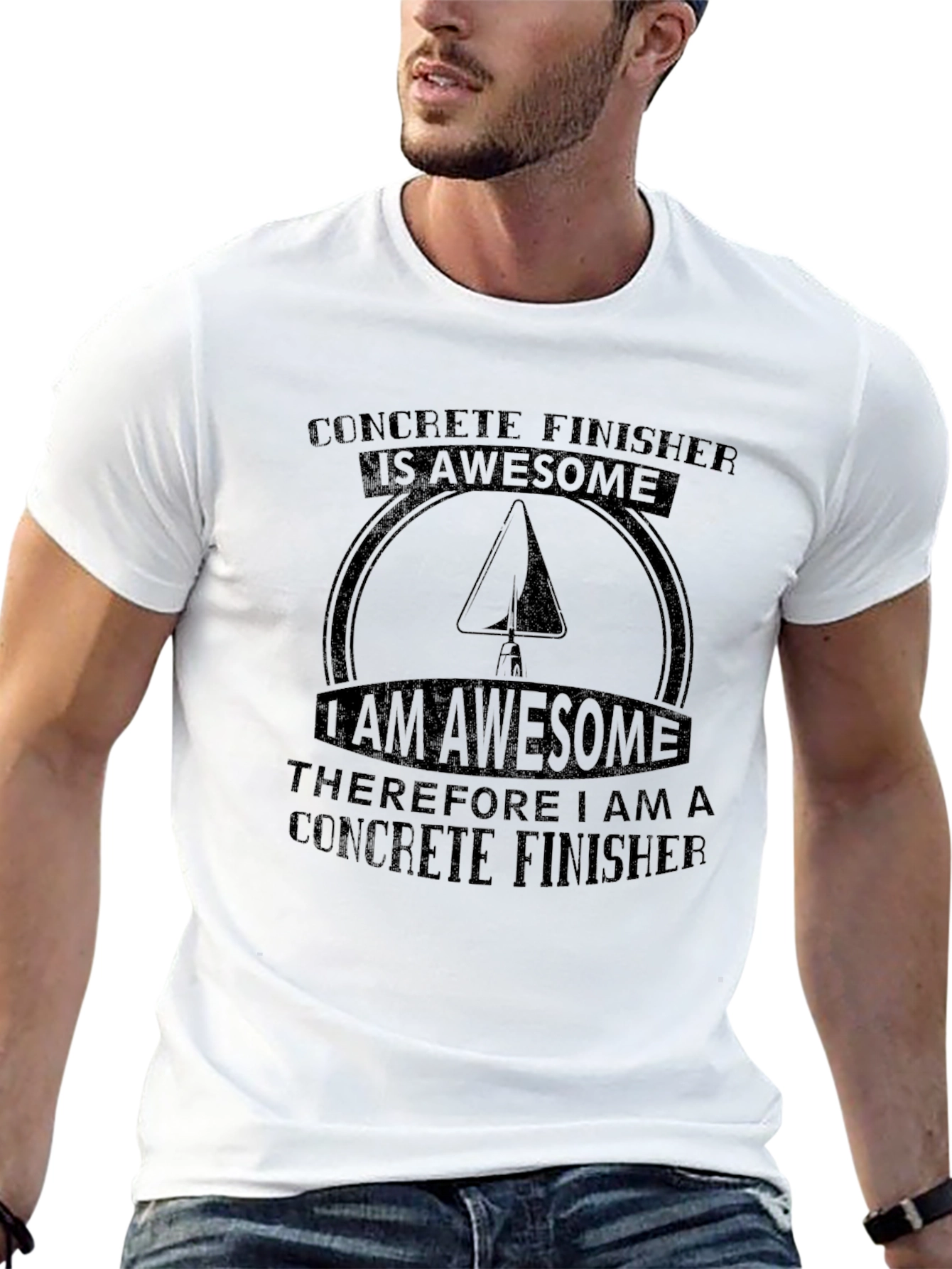 Concrete Finisher Graphic Tee