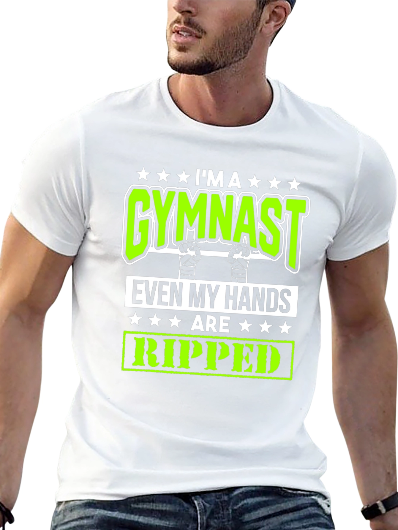 Gymnast Ripped Hands T-Shirt Gym Sports