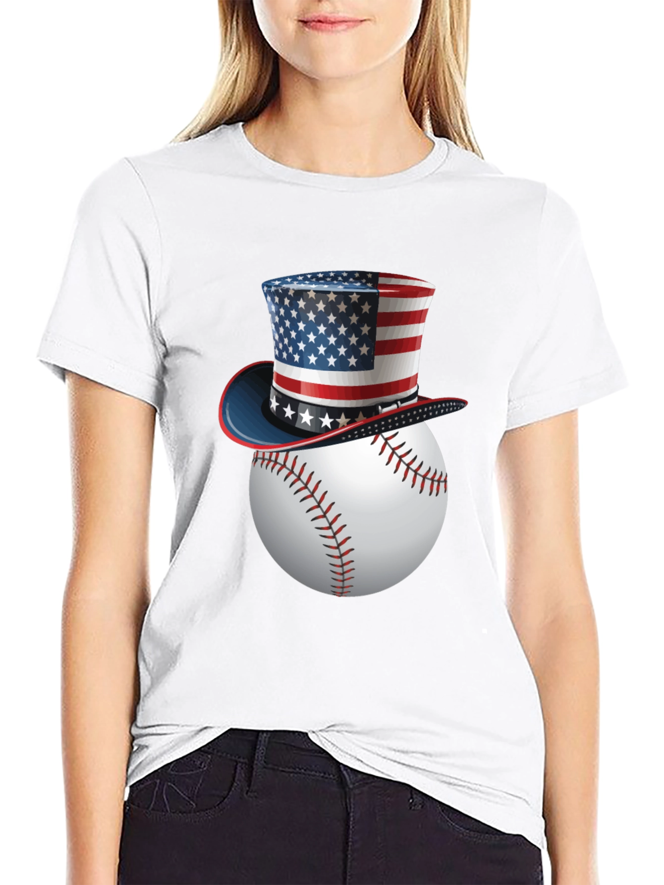 Patriotic Baseball T-Shirt