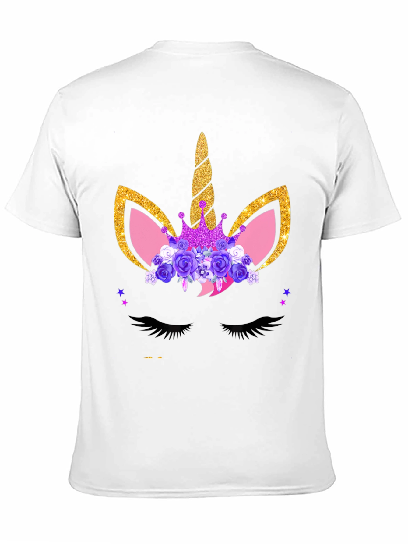 Unicorn Graphic Tee - Black T-Shirt