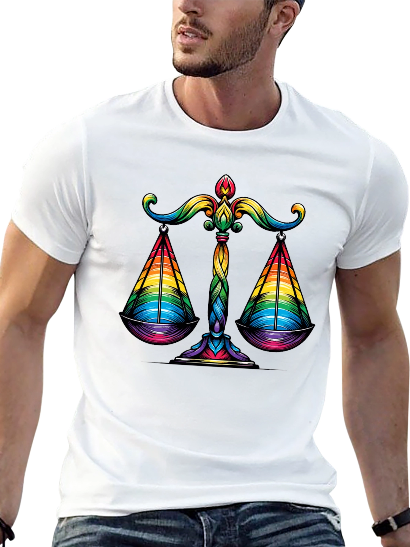 Rainbow Libra T-Shirt