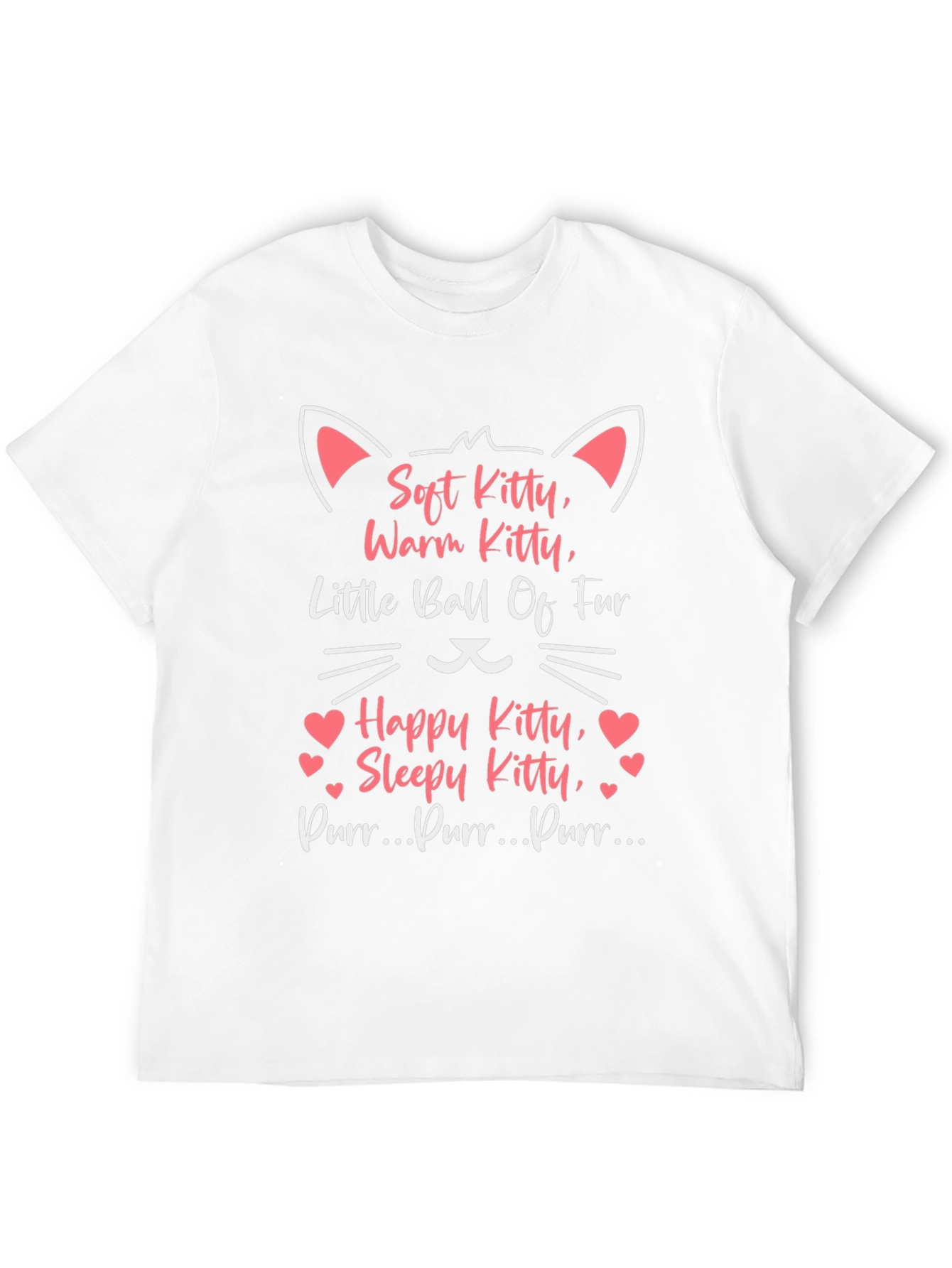 Soft Kitty Black T-Shirt
