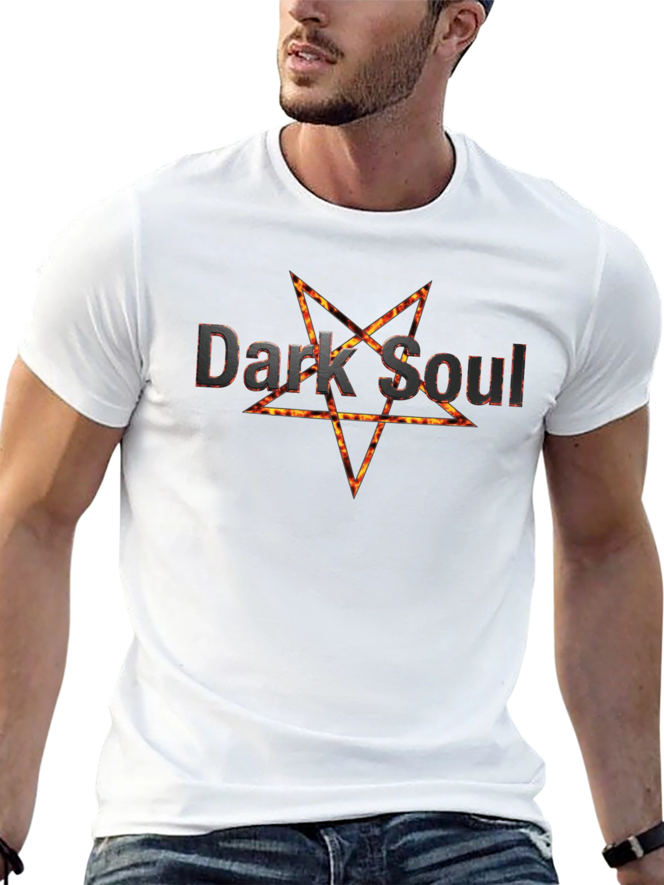 Dark Soul Graphic Tee - Mens Black T-Shirt