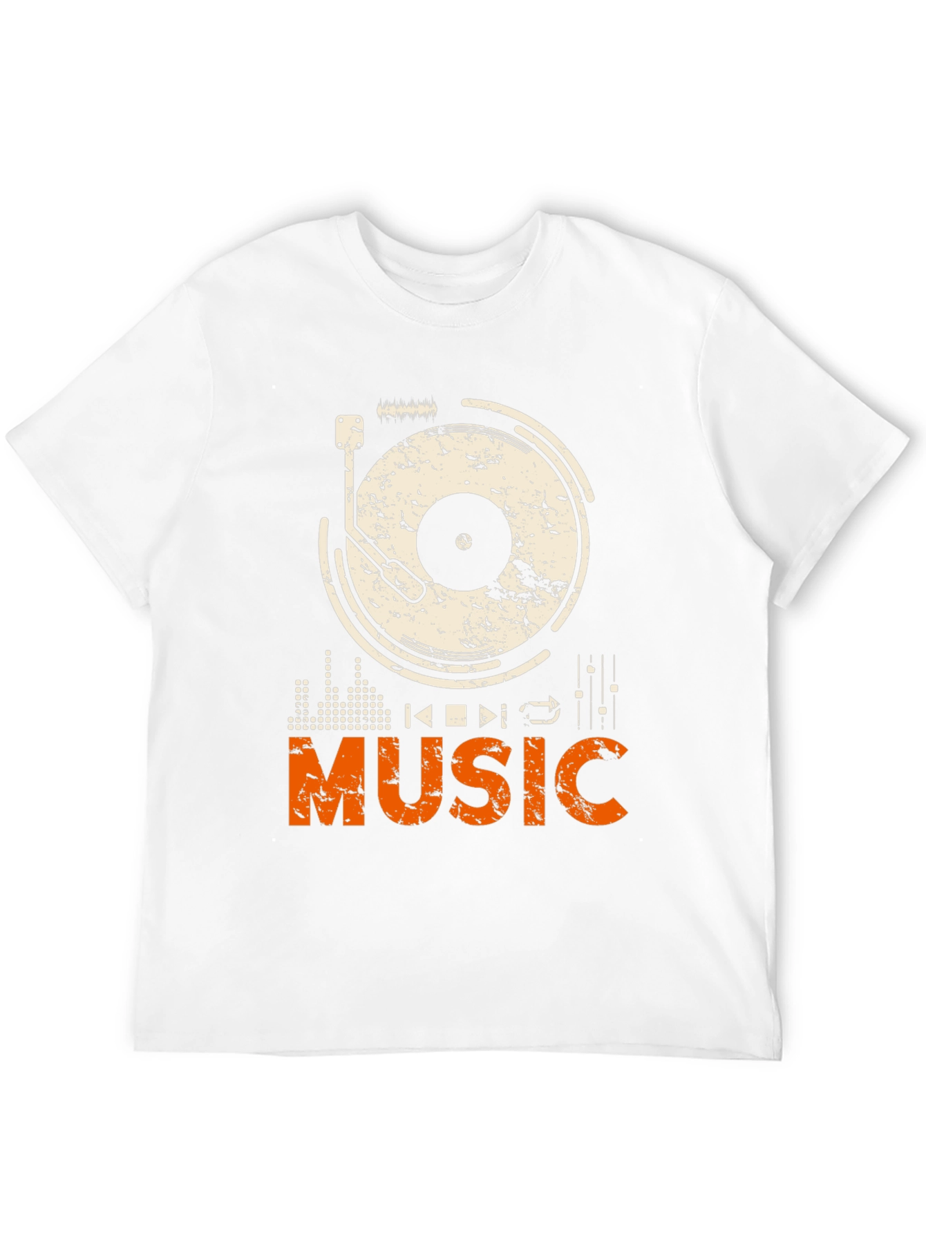 Music Graphic Print T-Shirt