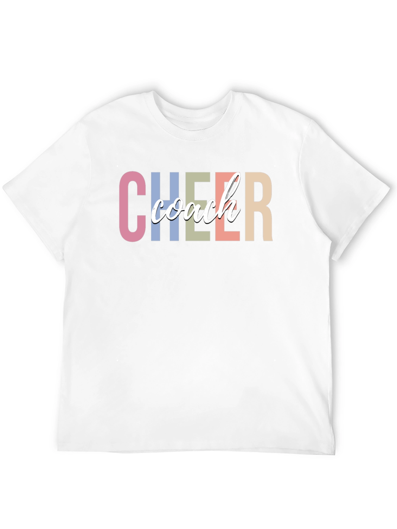 Cheer Coach Graphic Tee - Stylish & Comfortable