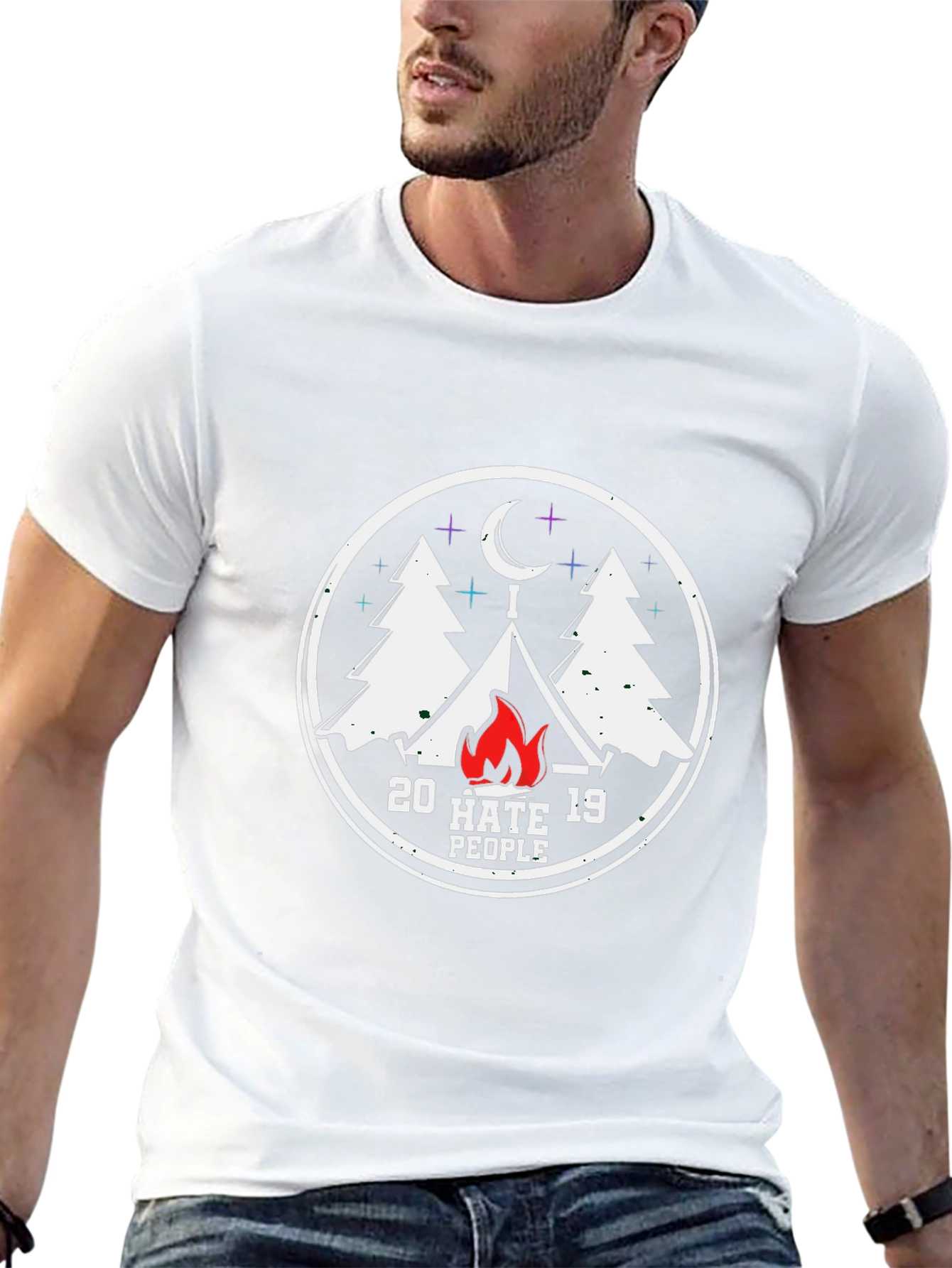 20 Hate 19 People Graphic Tee