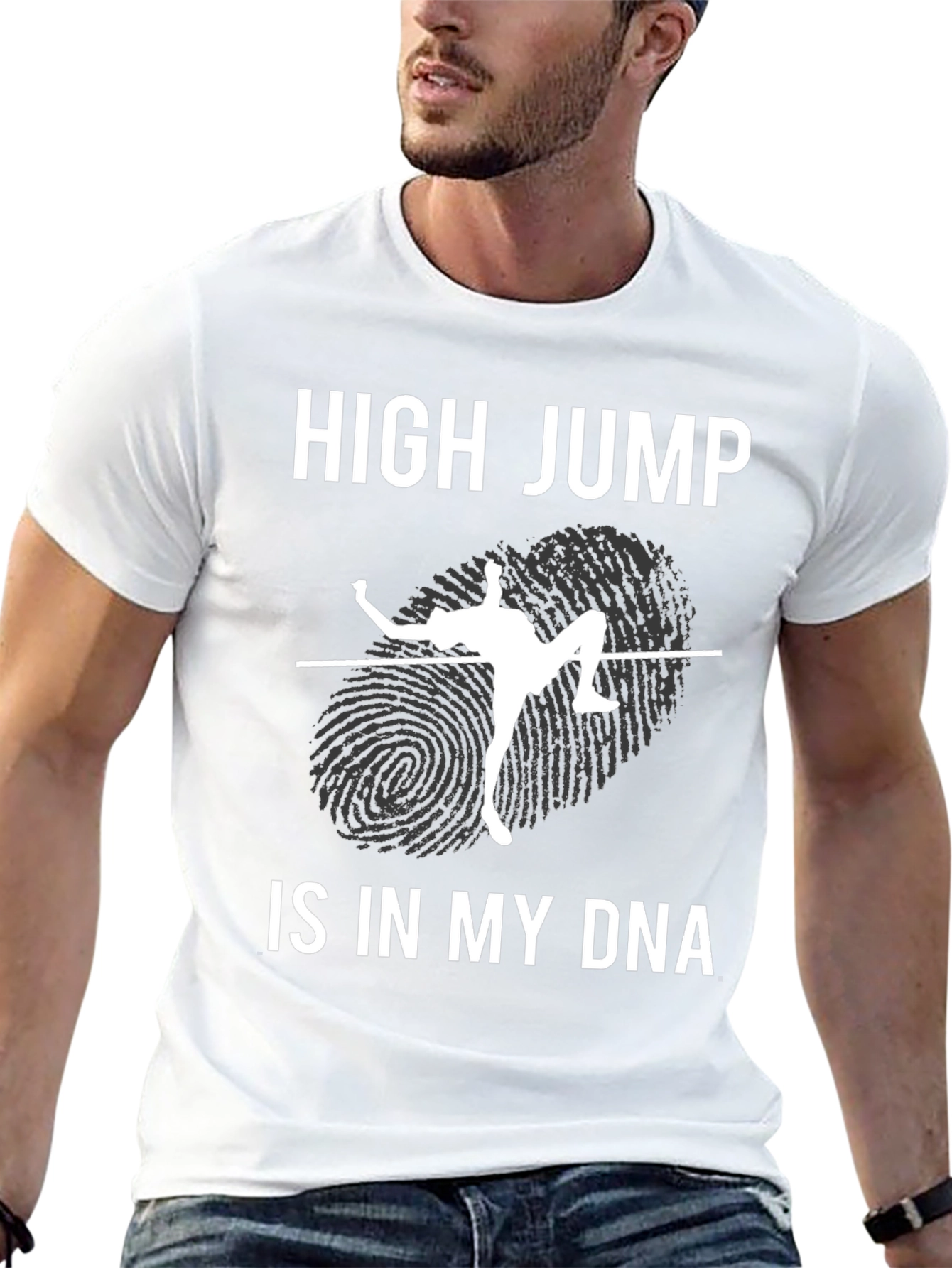 High Jump DNA Graphic Tee - Black